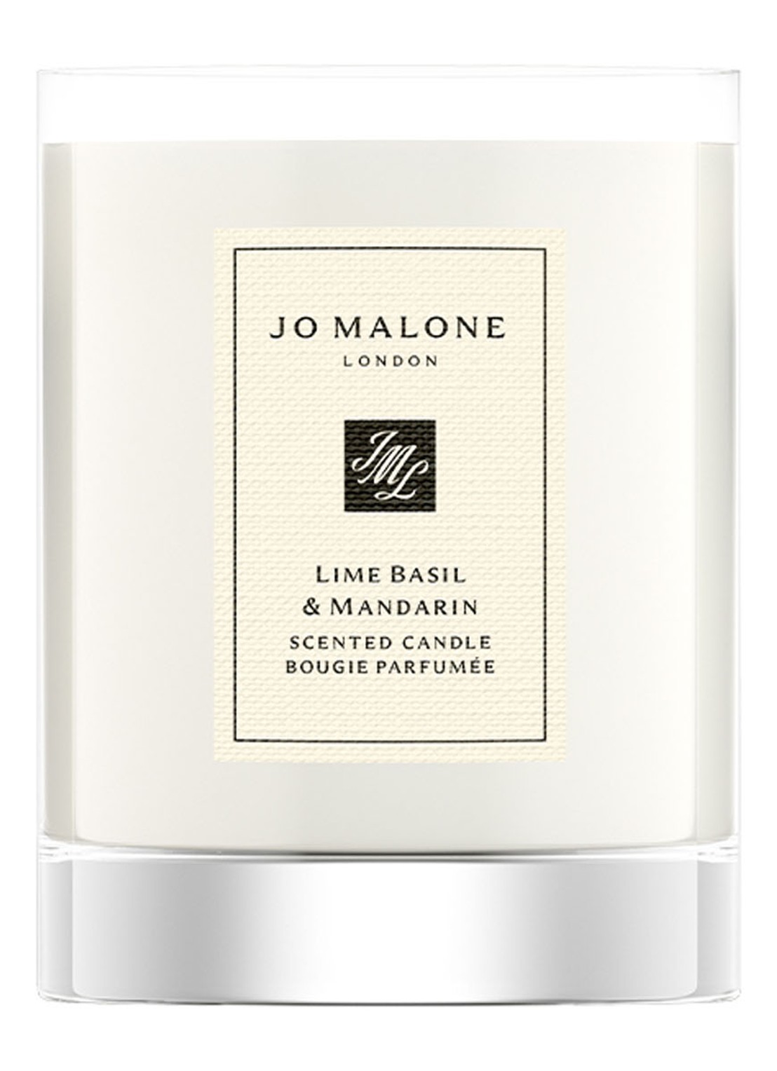 Jo Malone London Mini Lime Basil & Mandarin Candle - mini geurkaars - voorkant undefined