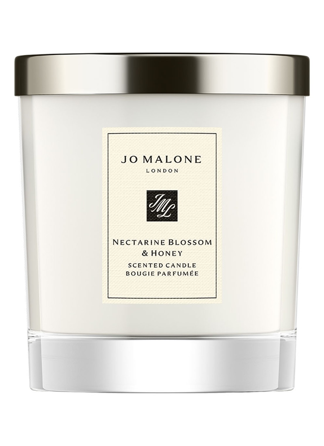 Jo Malone London Nectarine Blossom & Honey geurkaars - voorkant 3 creme