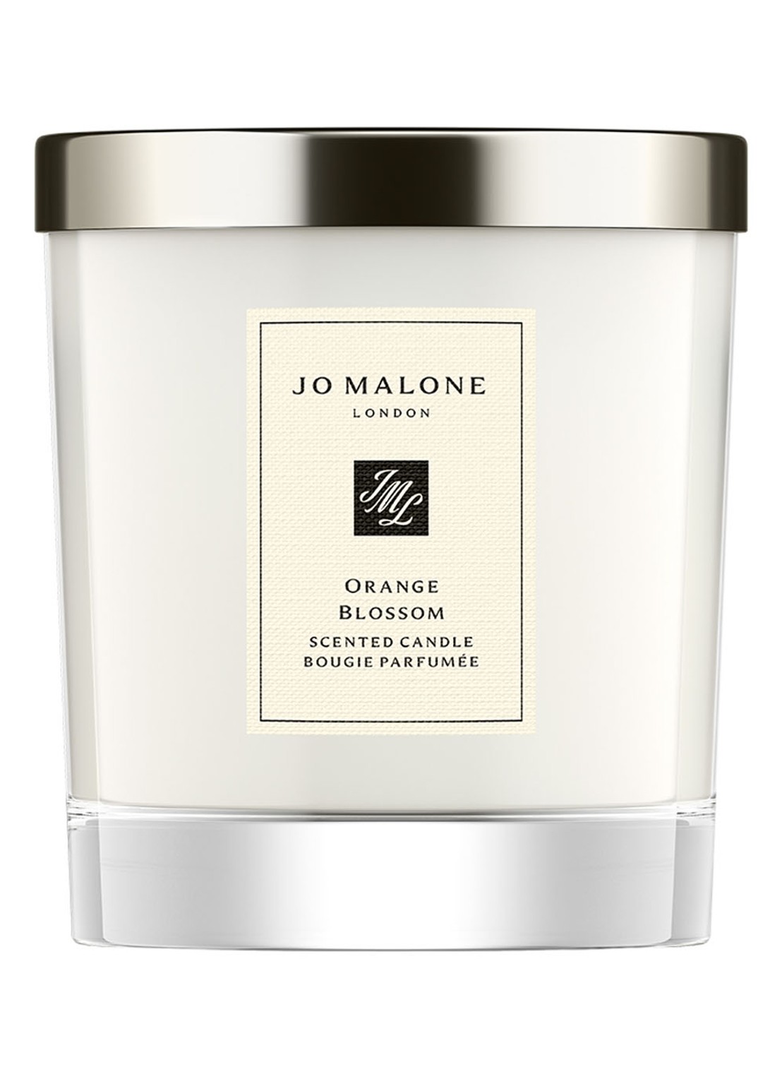 Jo Malone London Orange Blossom geurkaars - voorkant gebroken wit