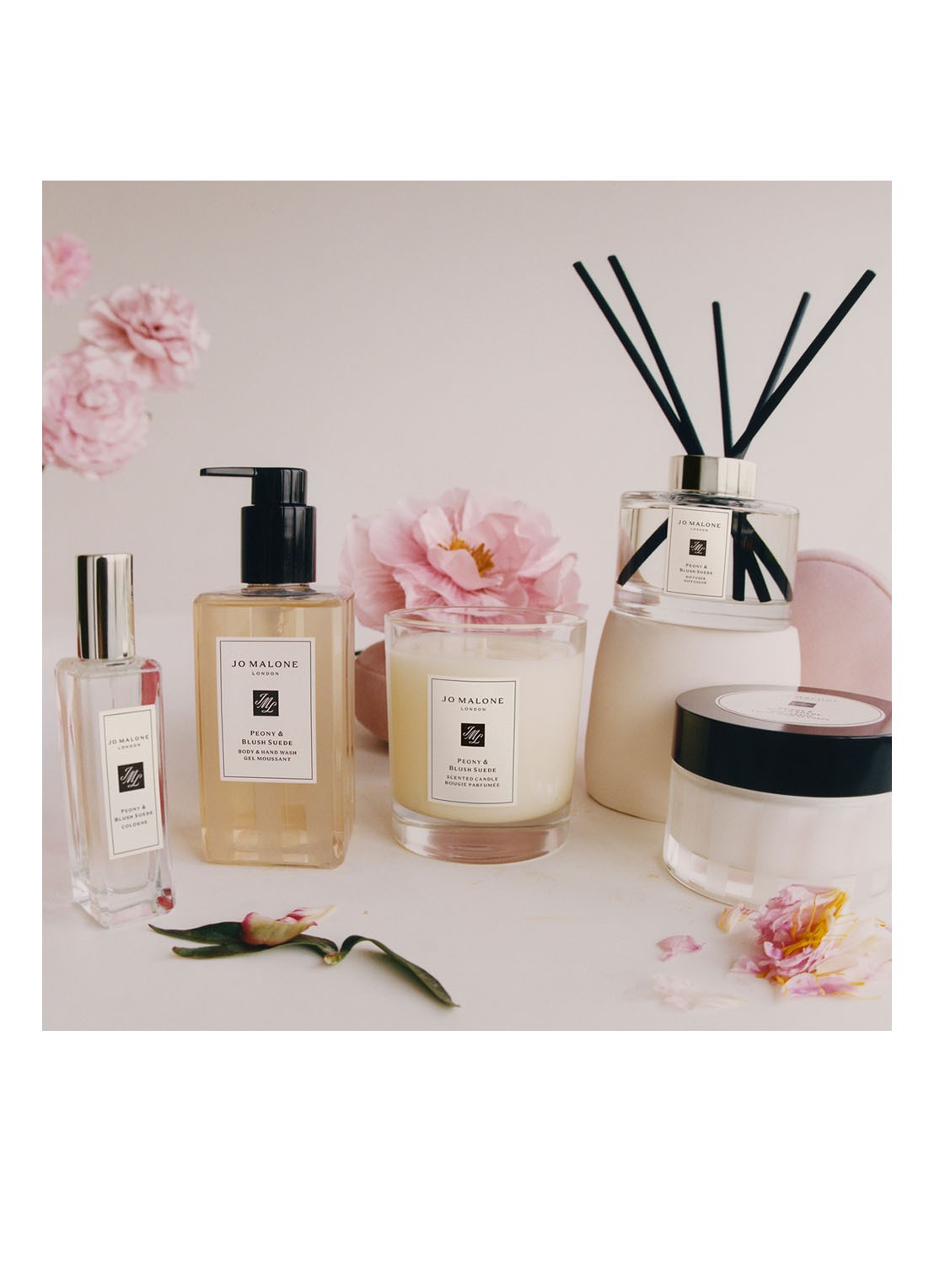 Jo Malone London Peony & Blush Suede geurkaars - detail 3 undefined