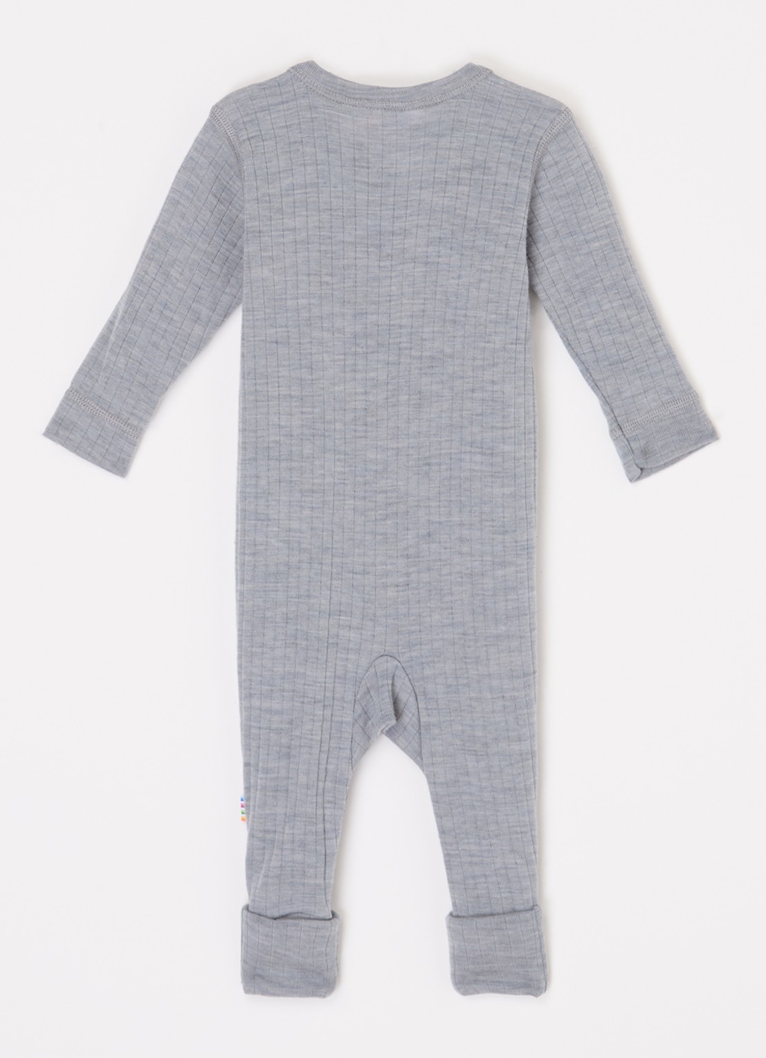 Joha Babypak van merino wol - voorkant 2 grijs