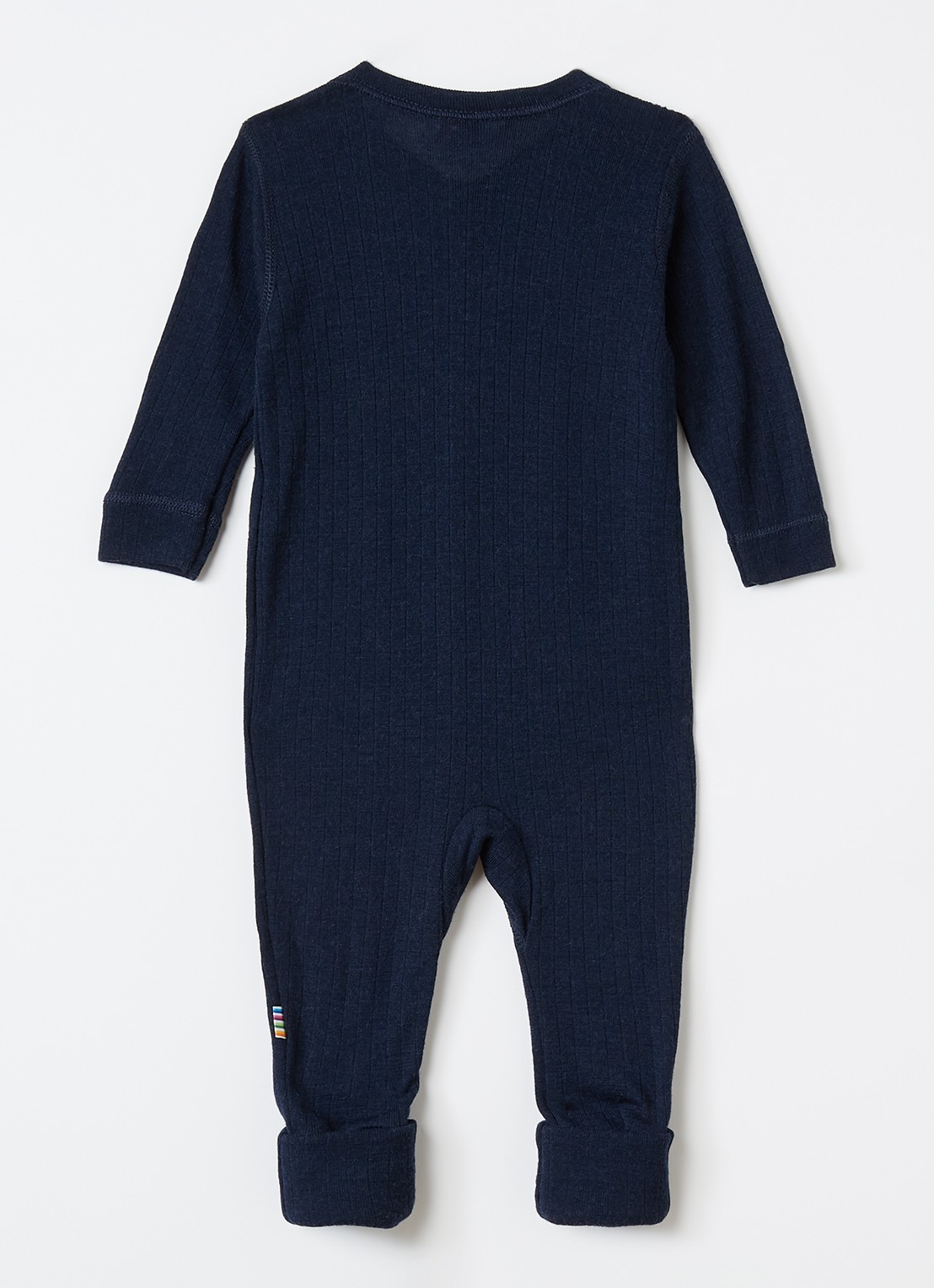 Joha Babypak van merino wol - detail 3 donkerblauw