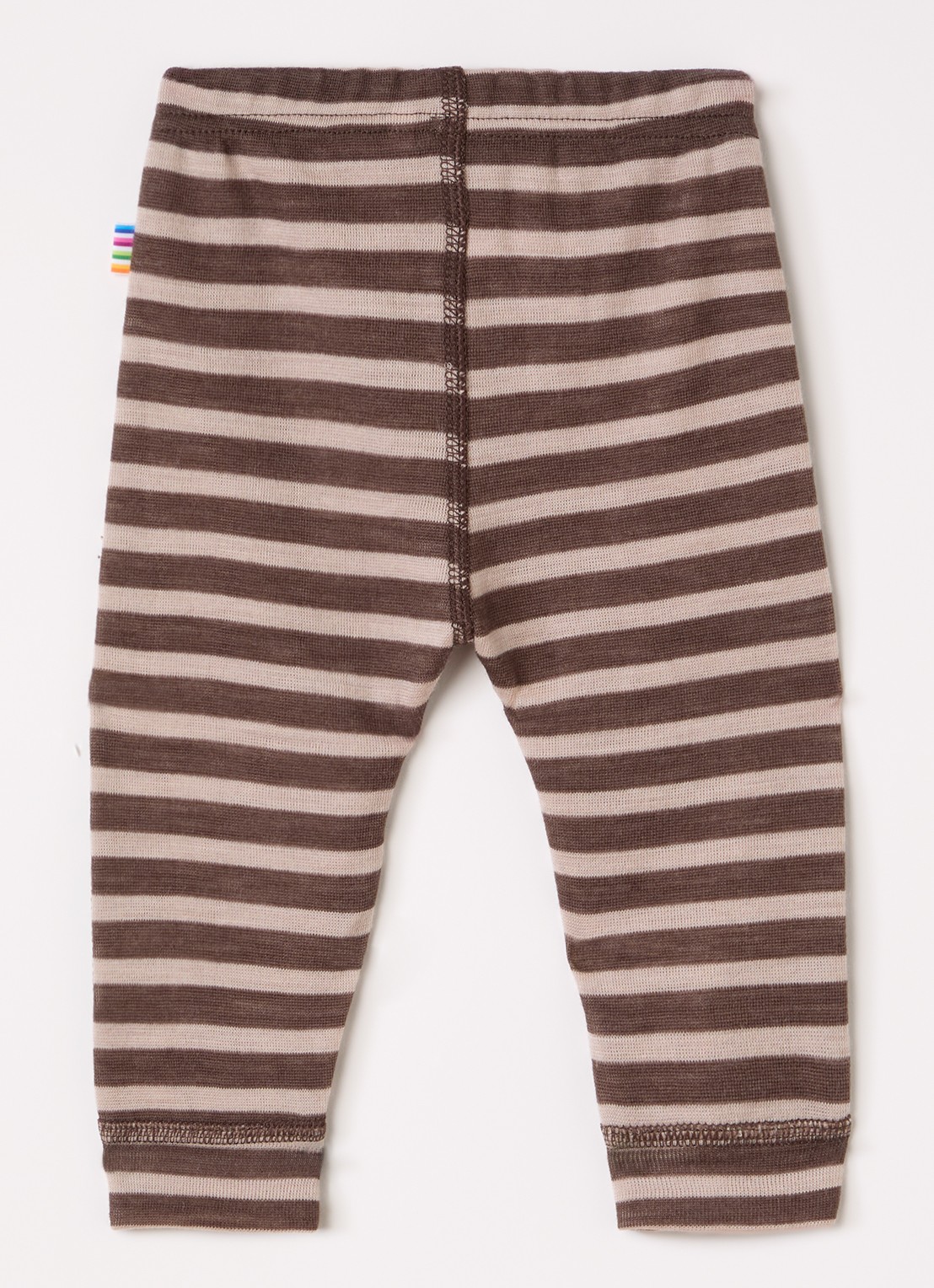Joha Legging in wolblend met print - voorkant 2 bruin