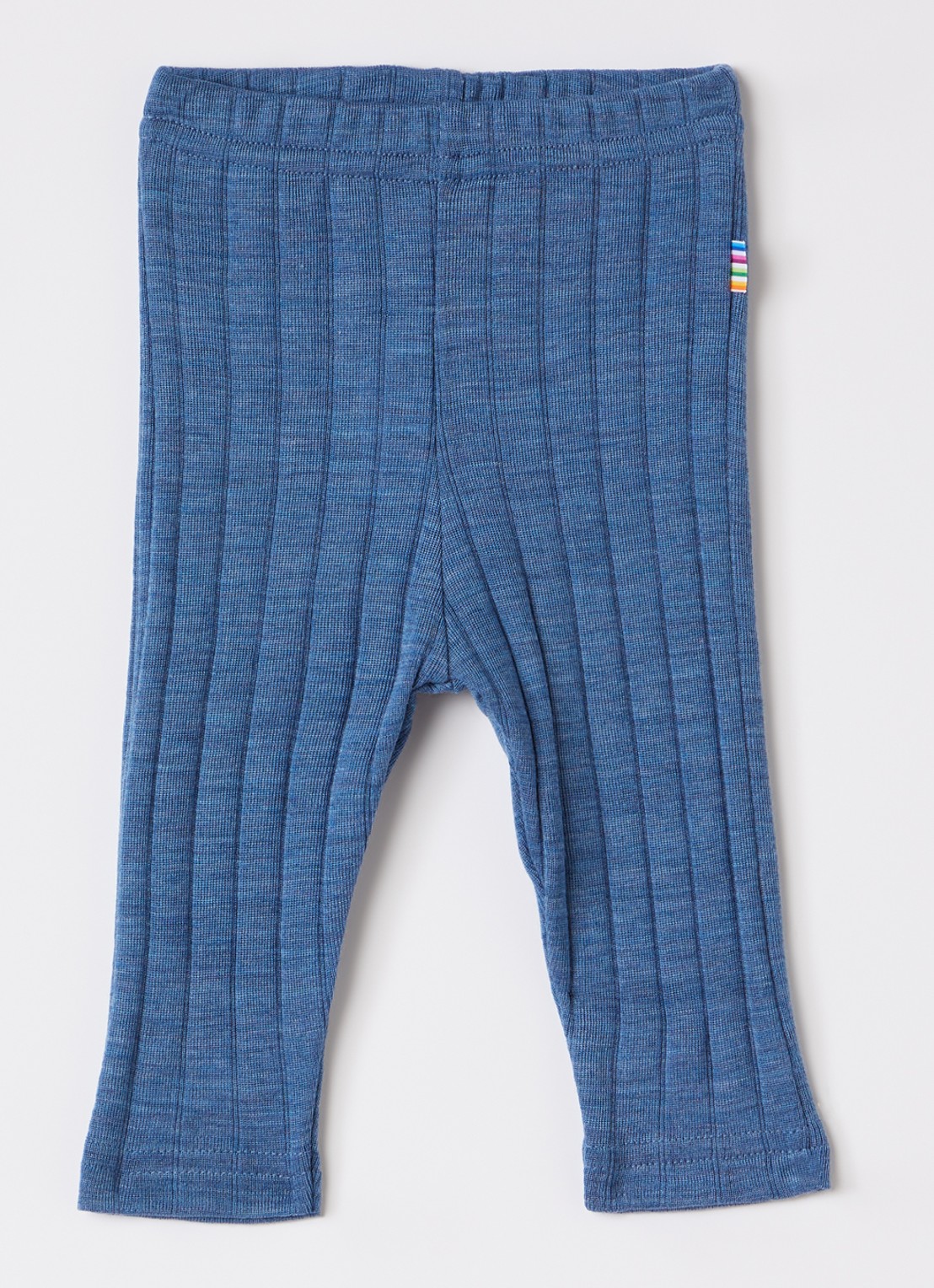 Joha Legging in zijdeblend - voorkant petrol