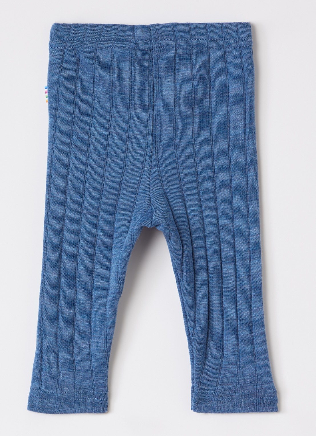 Joha Legging in zijdeblend - voorkant 2 petrol