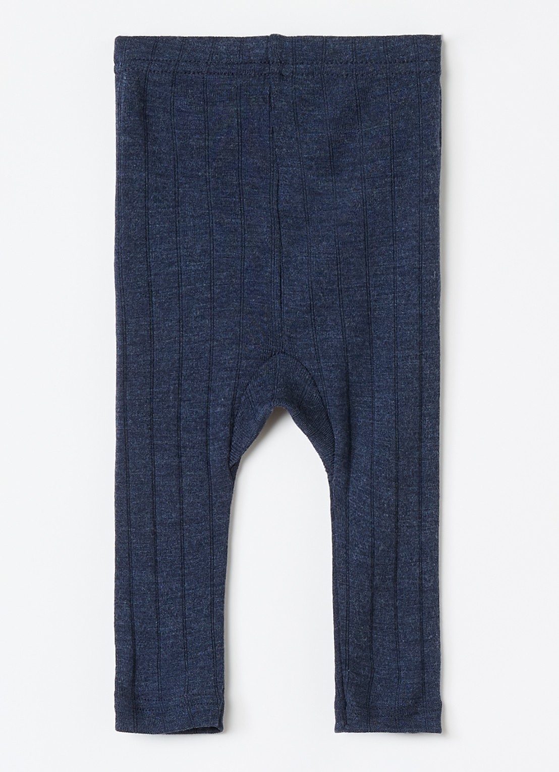 Joha Legging in zijdeblend - achterkant donkerblauw