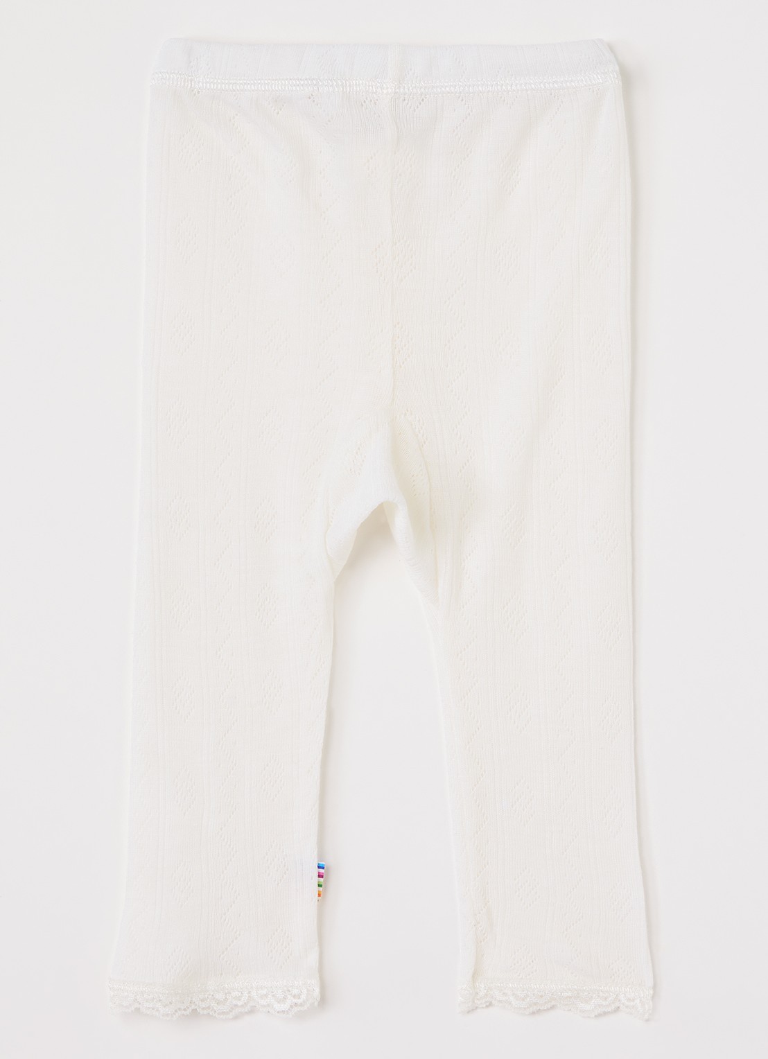 Joha Legging met ribstructuur - voorkant 2 gebroken wit