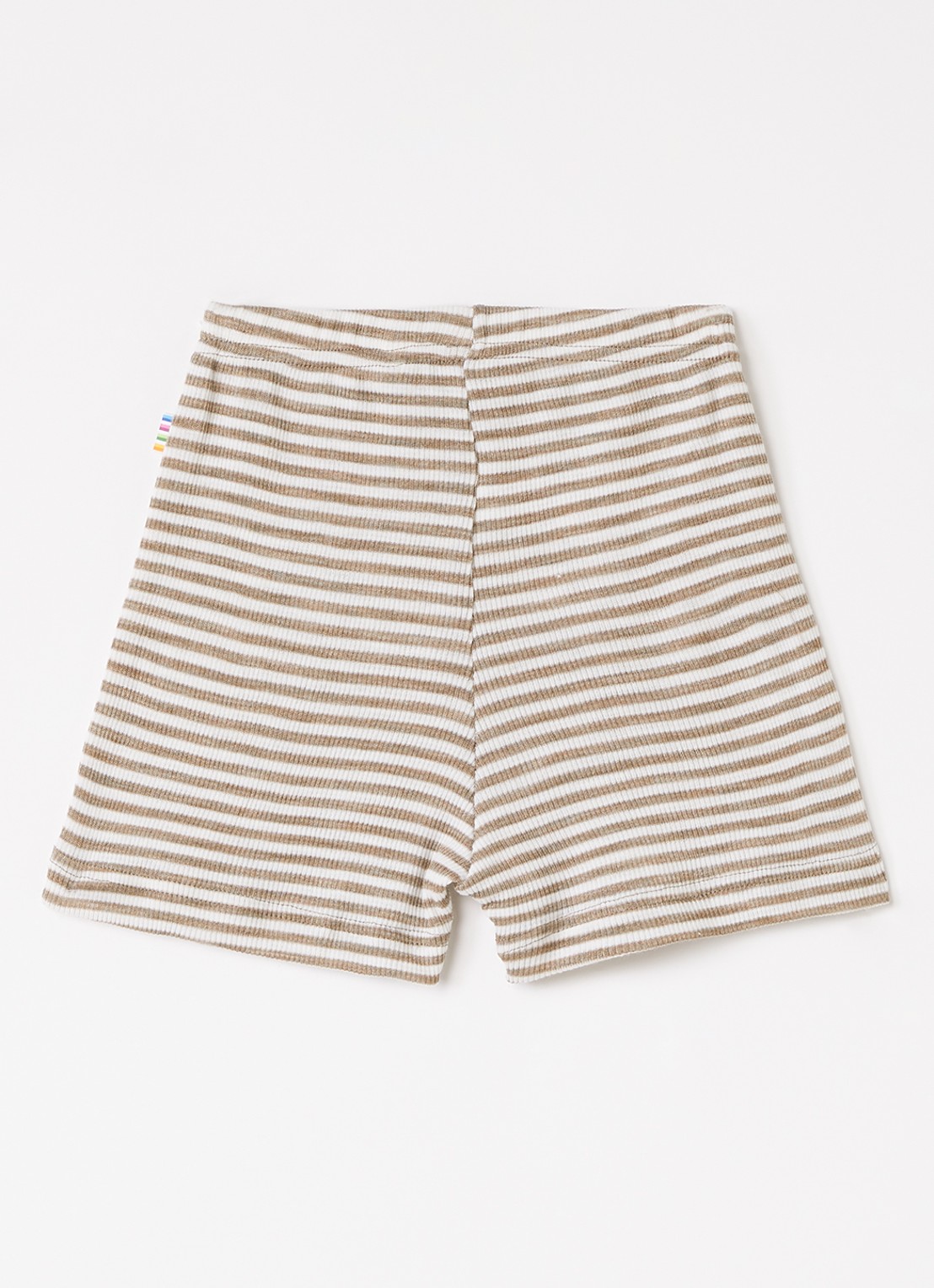 Joha Loose fit korte broek in zijdeblend - voorkant 3 beige
