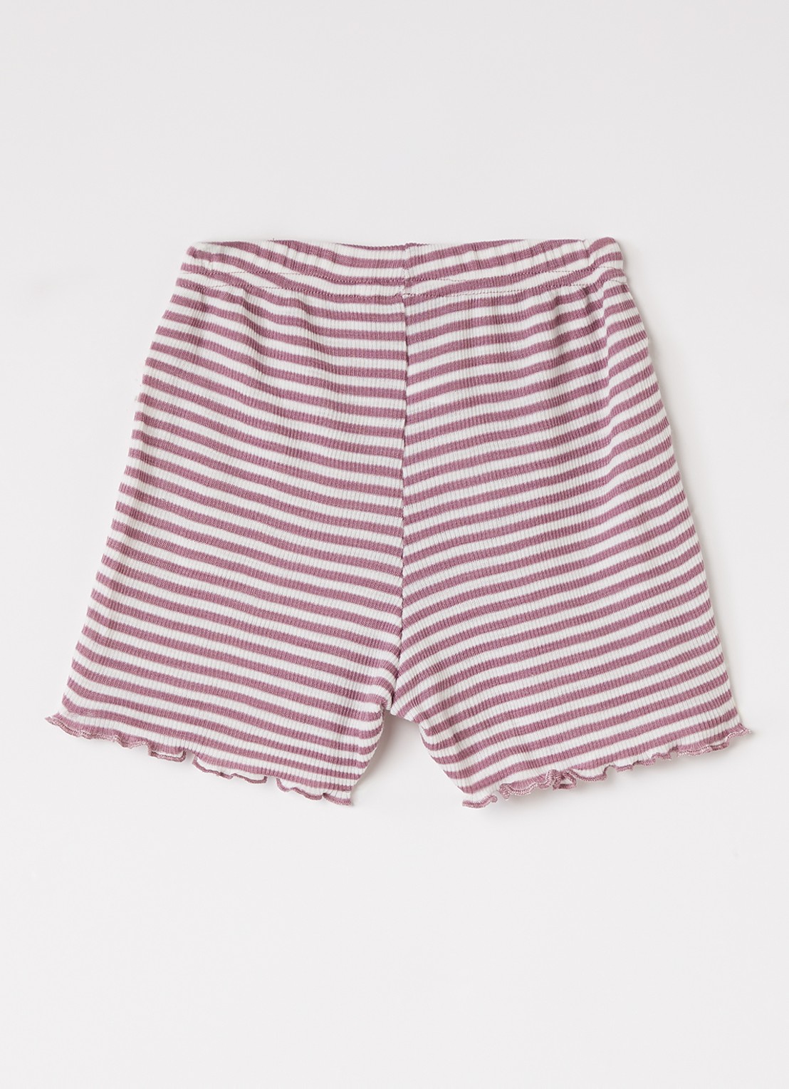 Joha Loose fit korte broek in zijdeblend - voorkant 2 roze