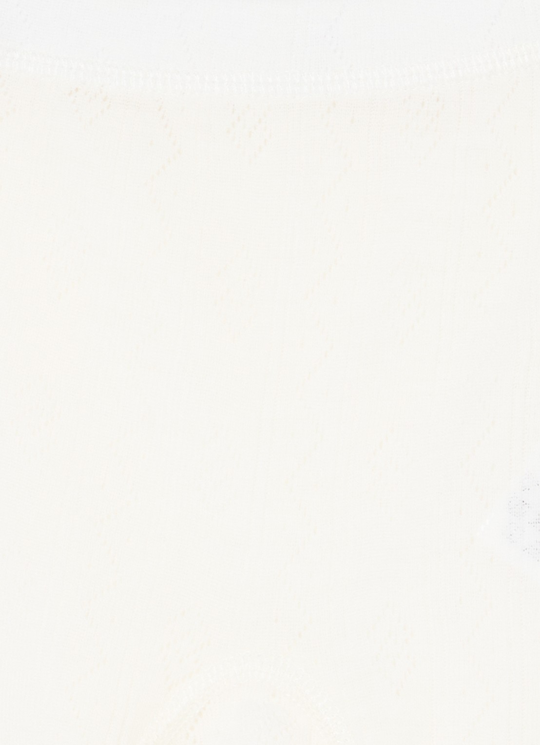 Joha Ribgebreide maillot van merino wol - detail 3 creme