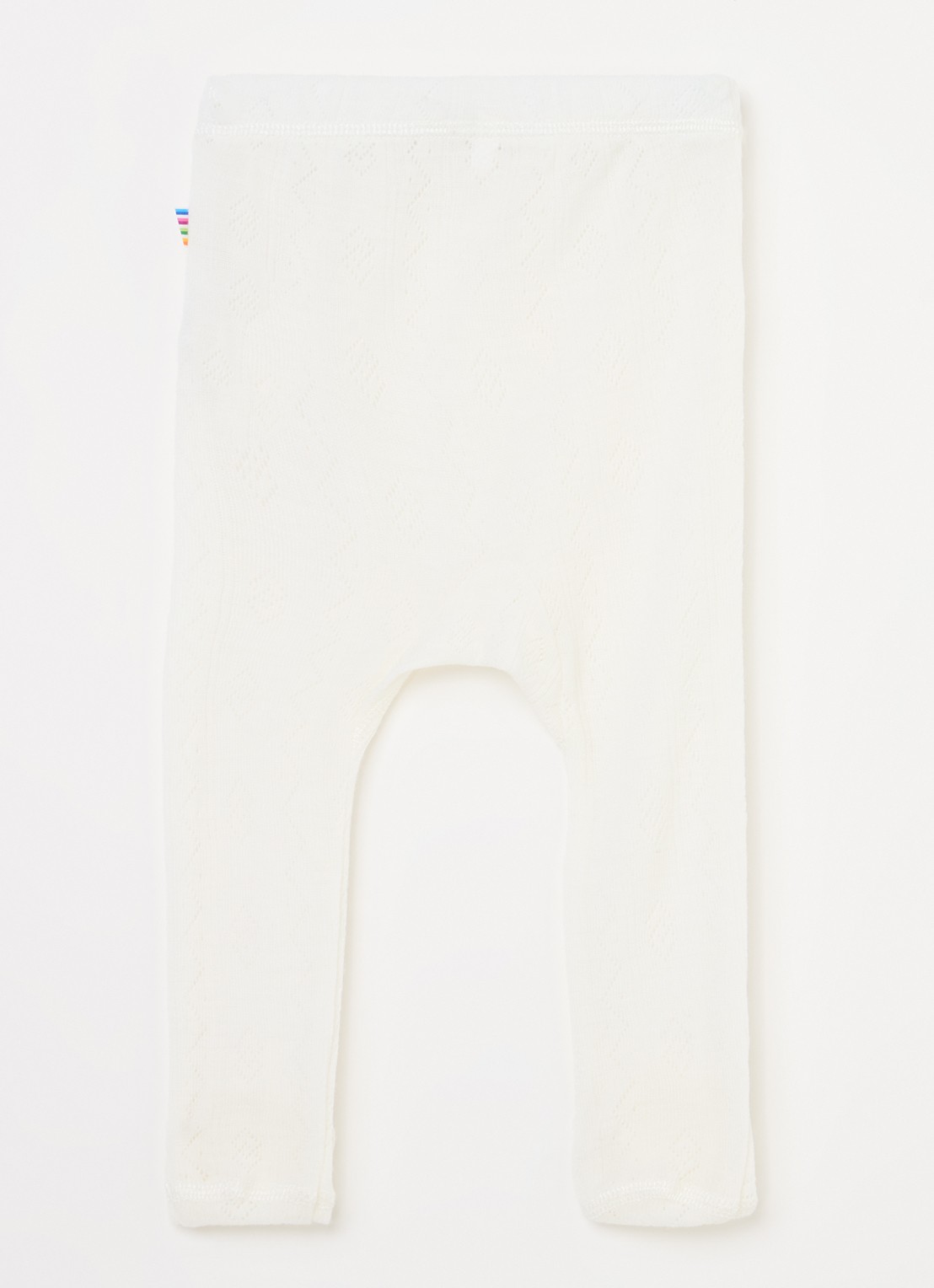 Joha Ribgebreide maillot van merino wol - voorkant 2 creme