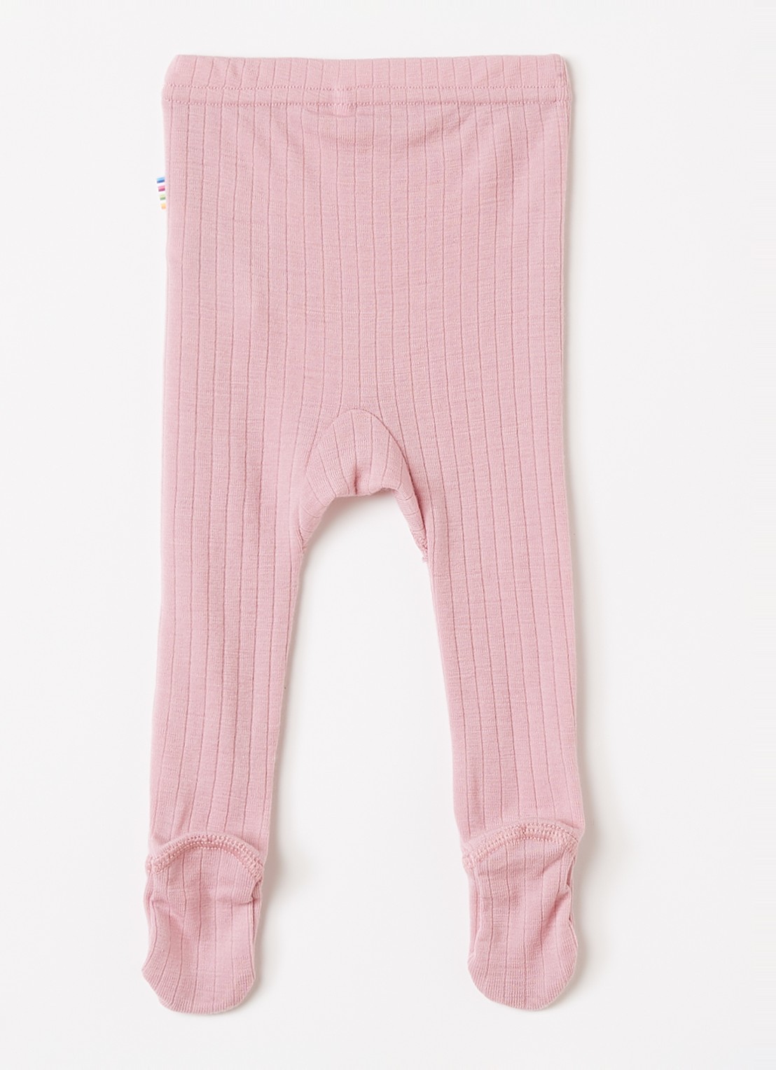 Joha Ribgebreide maillot van merino wol - voorkant 3 roze