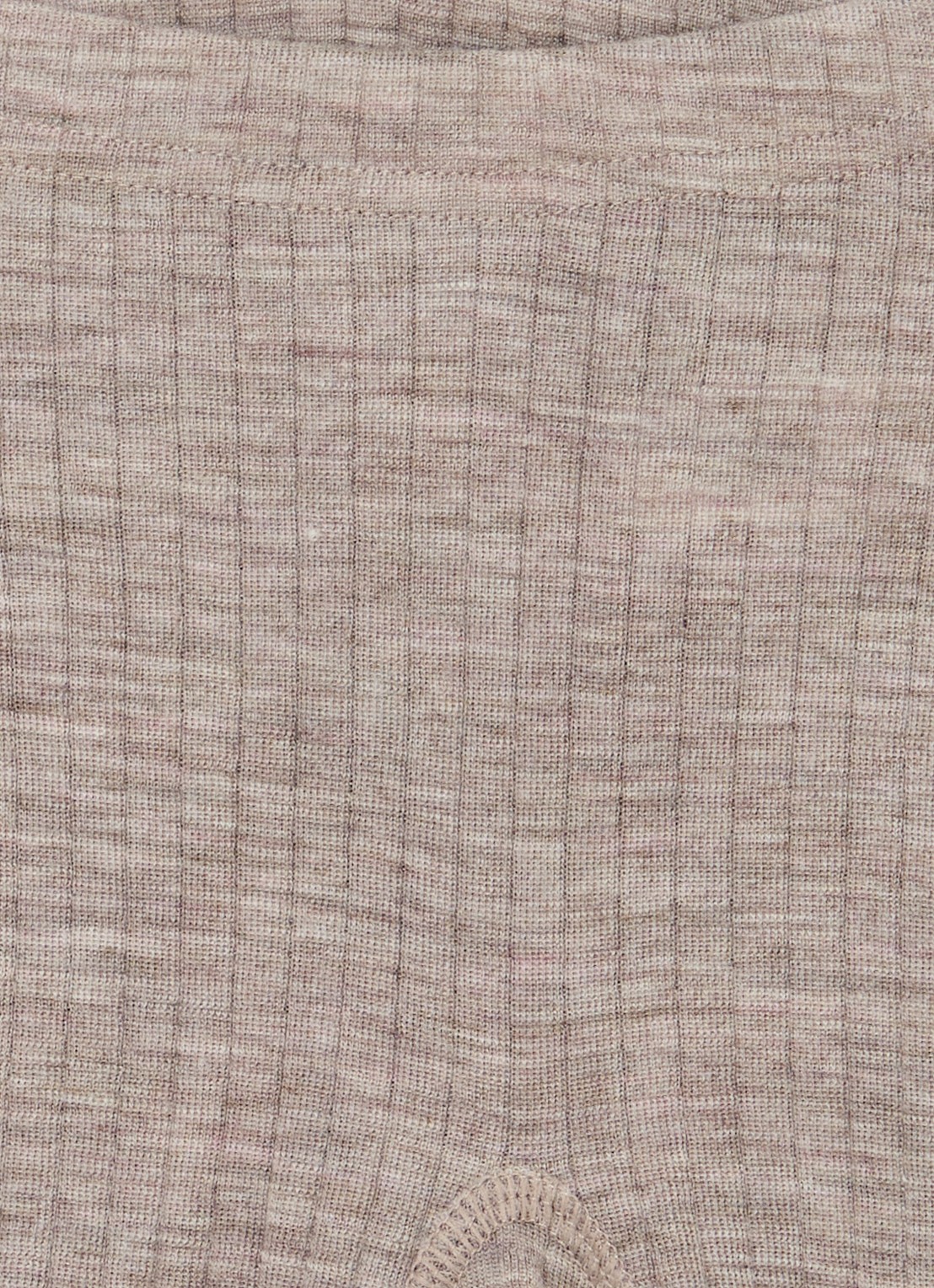 Joha Ribgebreide maillot van merino wol - detail beige