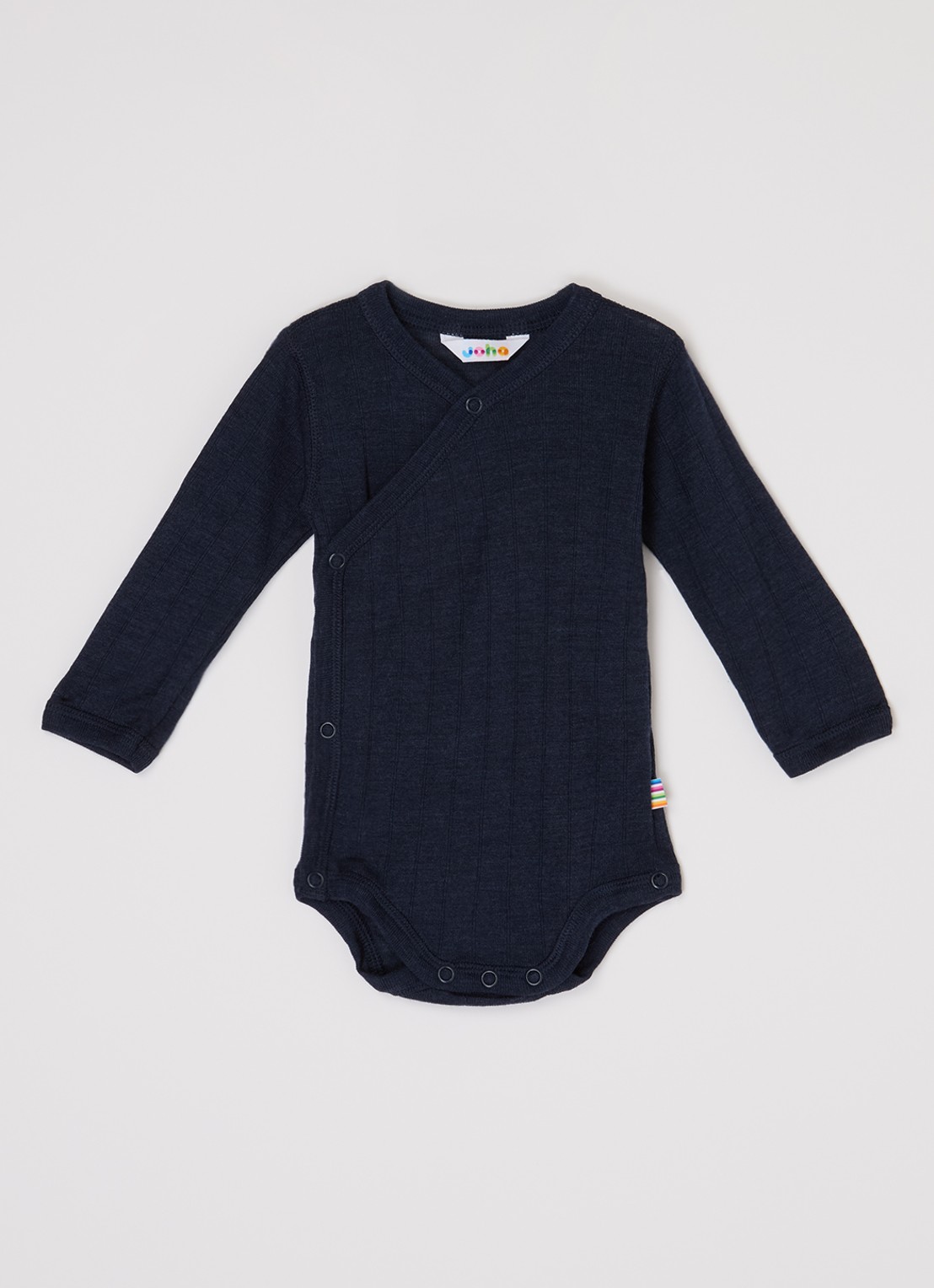 Joha Romper in zijdeblend - voorkant donkerblauw