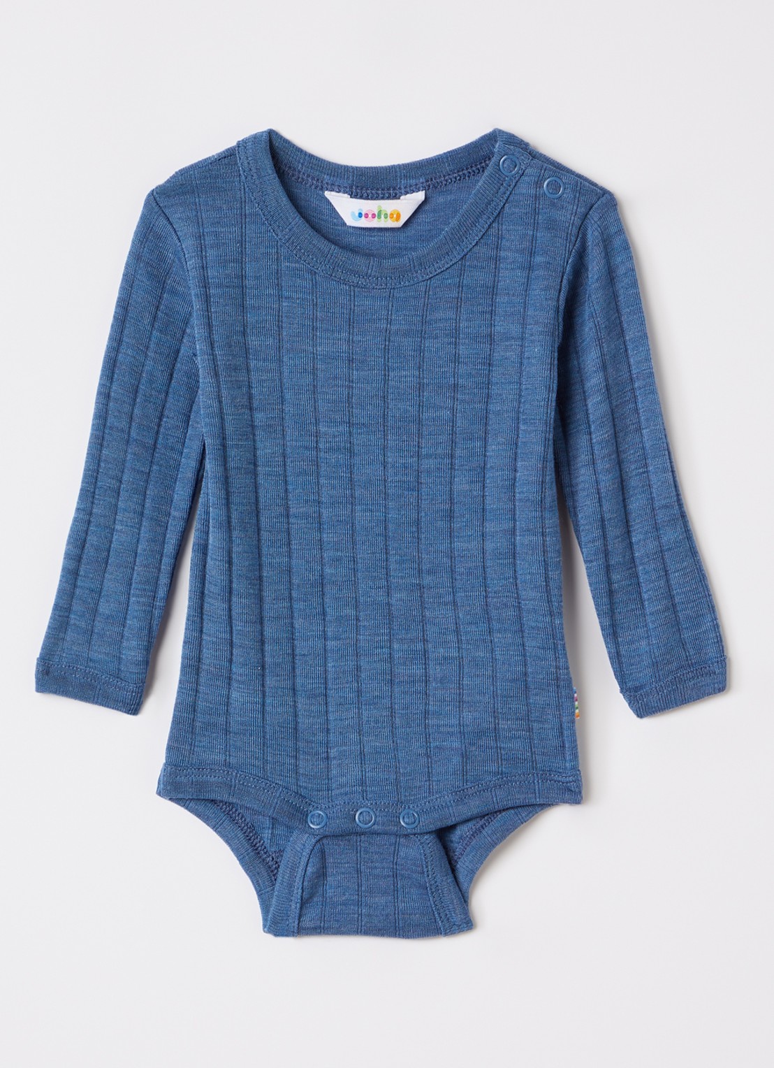 Joha Romper in zijdeblend - voorkant petrol