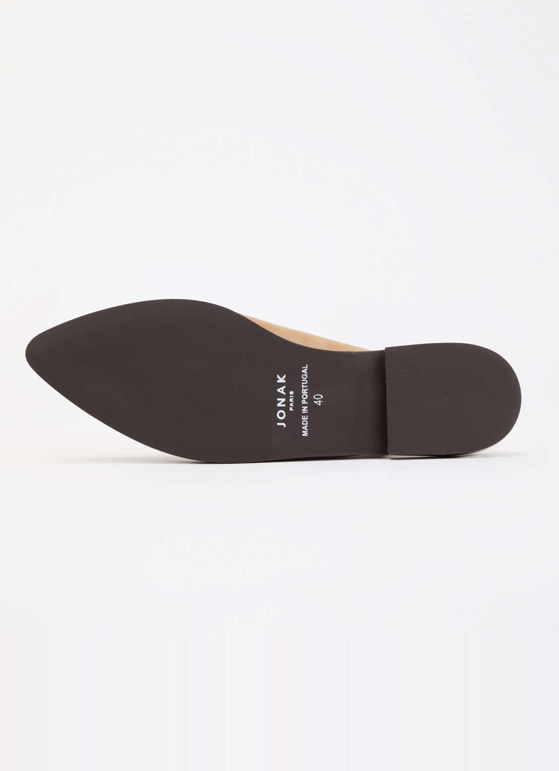 Jonak Acajou slingback van suéde  - detail 6 camel