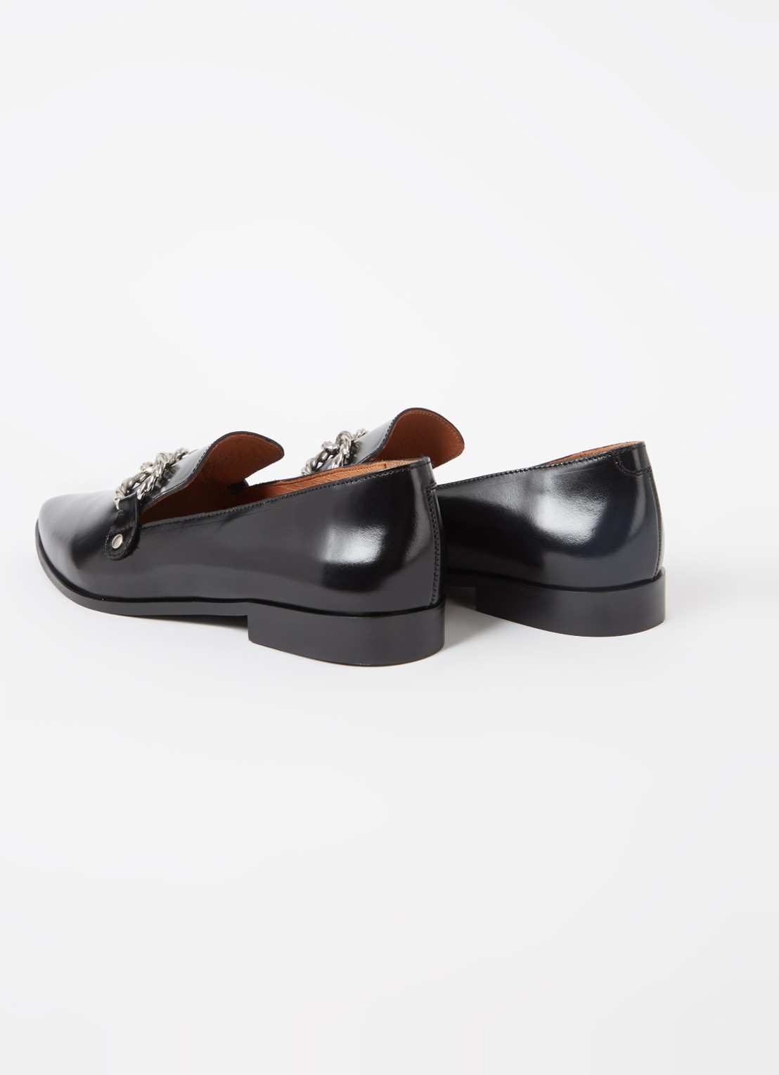 Jonak Alicante loafer van leer - detail 4 zwart