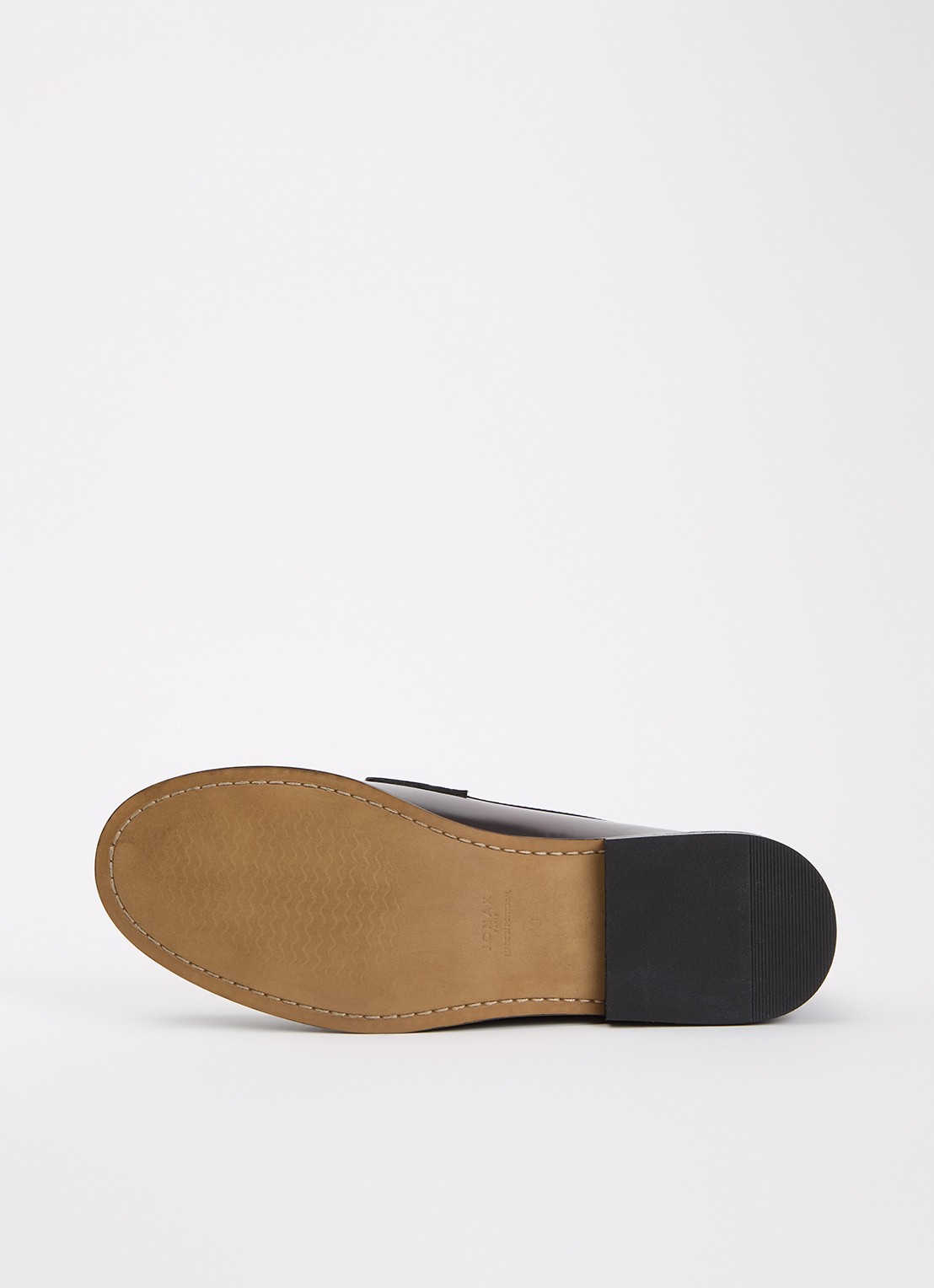 Jonak Audelya loafer van lakleer - detail 4 kastanjebruin