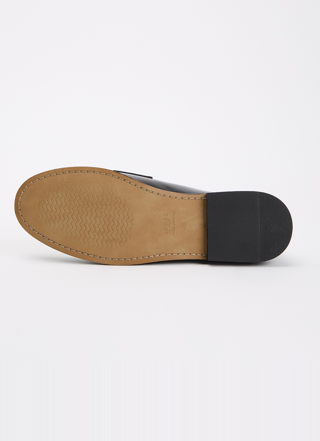 Jonak Audelya loafer van lakleer - detail 6 zwart