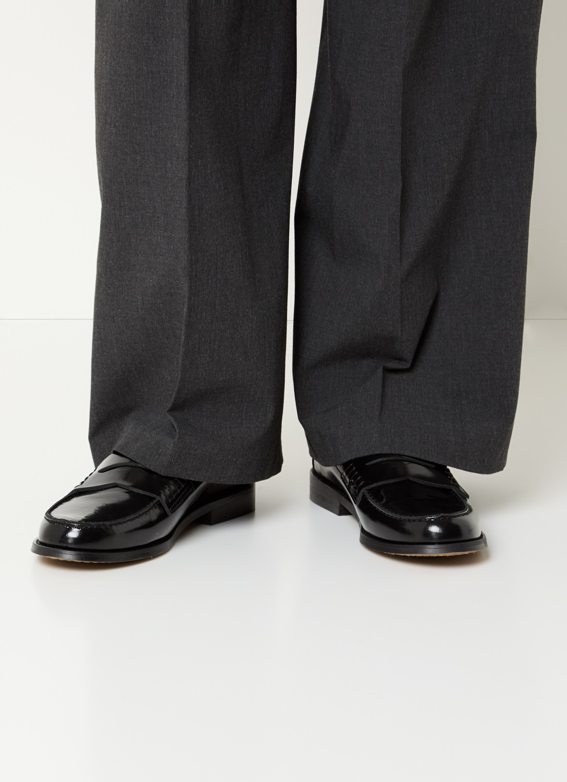 Jonak Audelya loafer van lakleer - voorkant 3 zwart