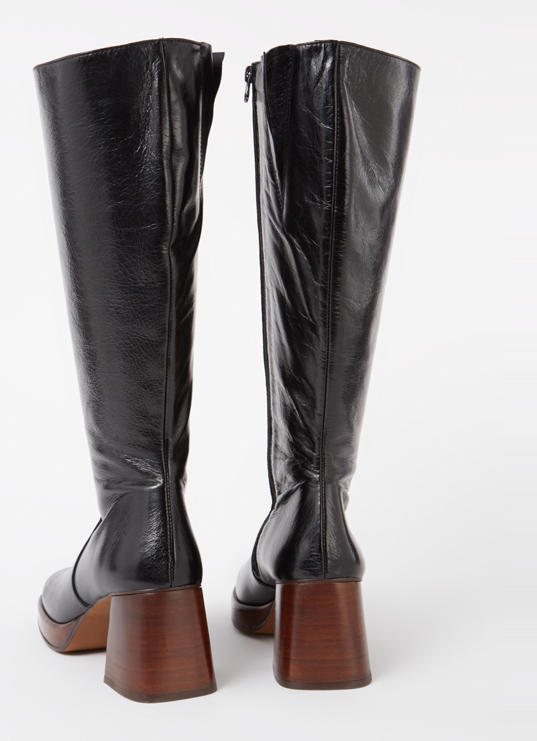 Jonak BETINA M CUIR VIEILLI Noir 42 - detail 5 zwart