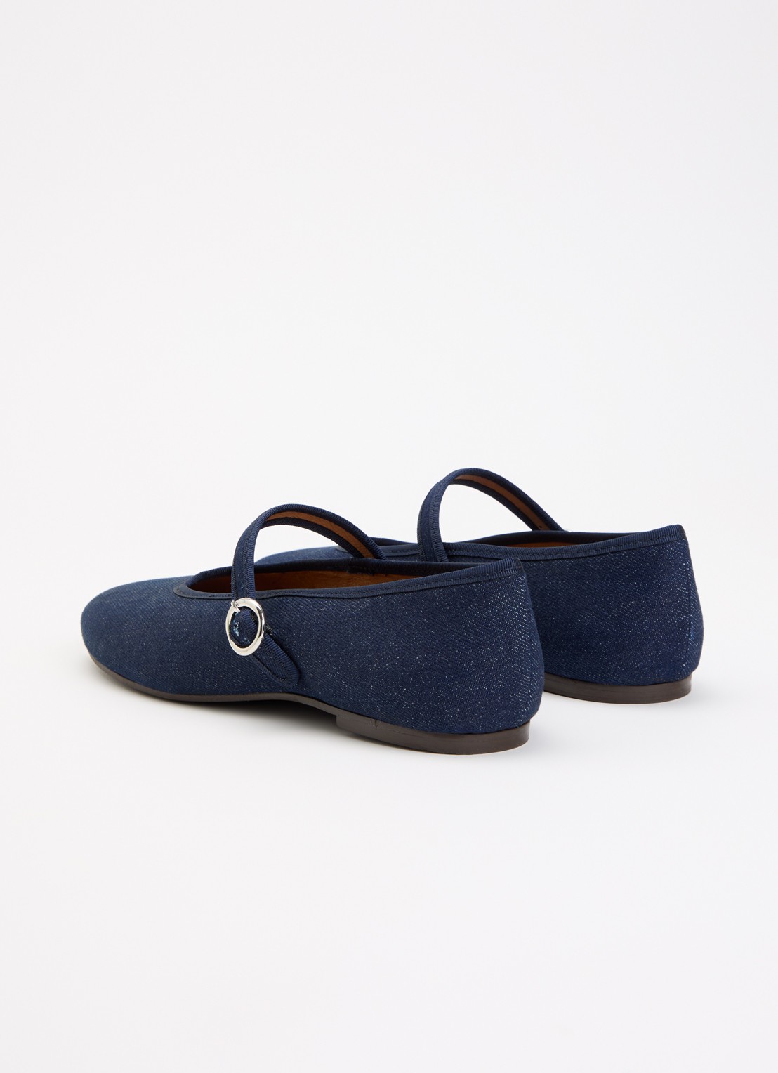 Jonak Deesse ballerina van denim - achterkant 3 denim