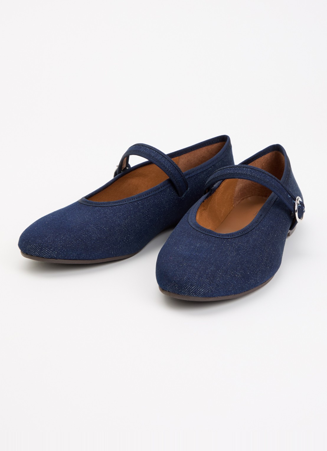Jonak Deesse ballerina van denim - detail 4 denim