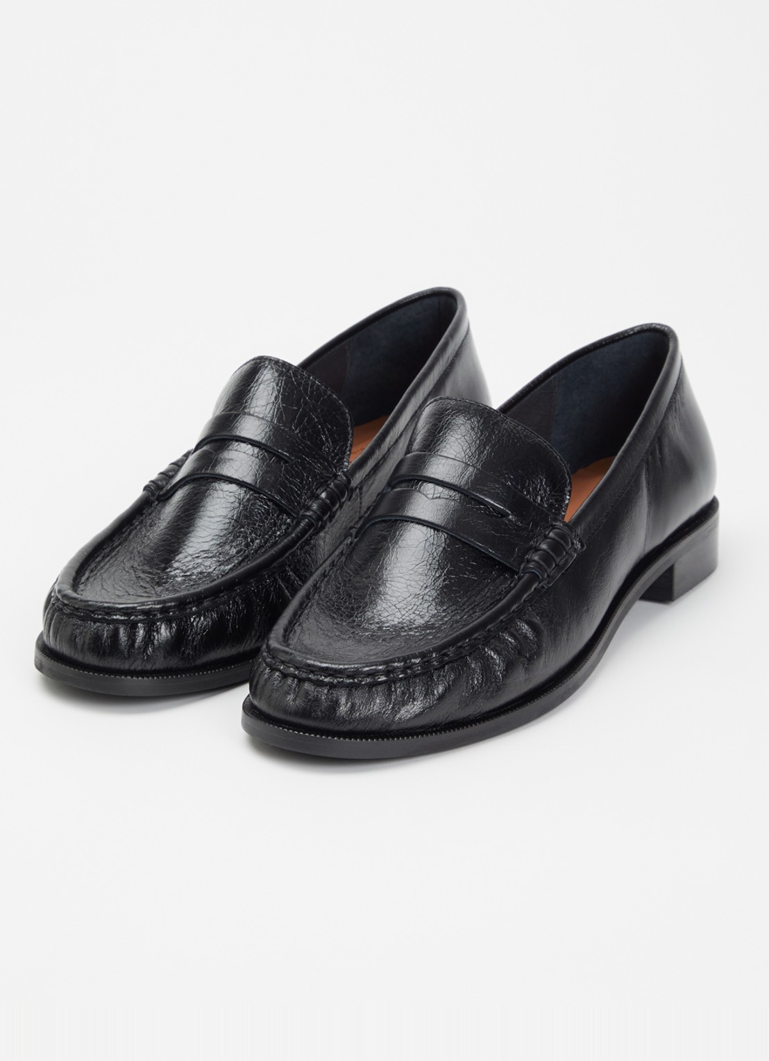 Jonak Delice loafer van kalfsleer - detail 2 zwart
