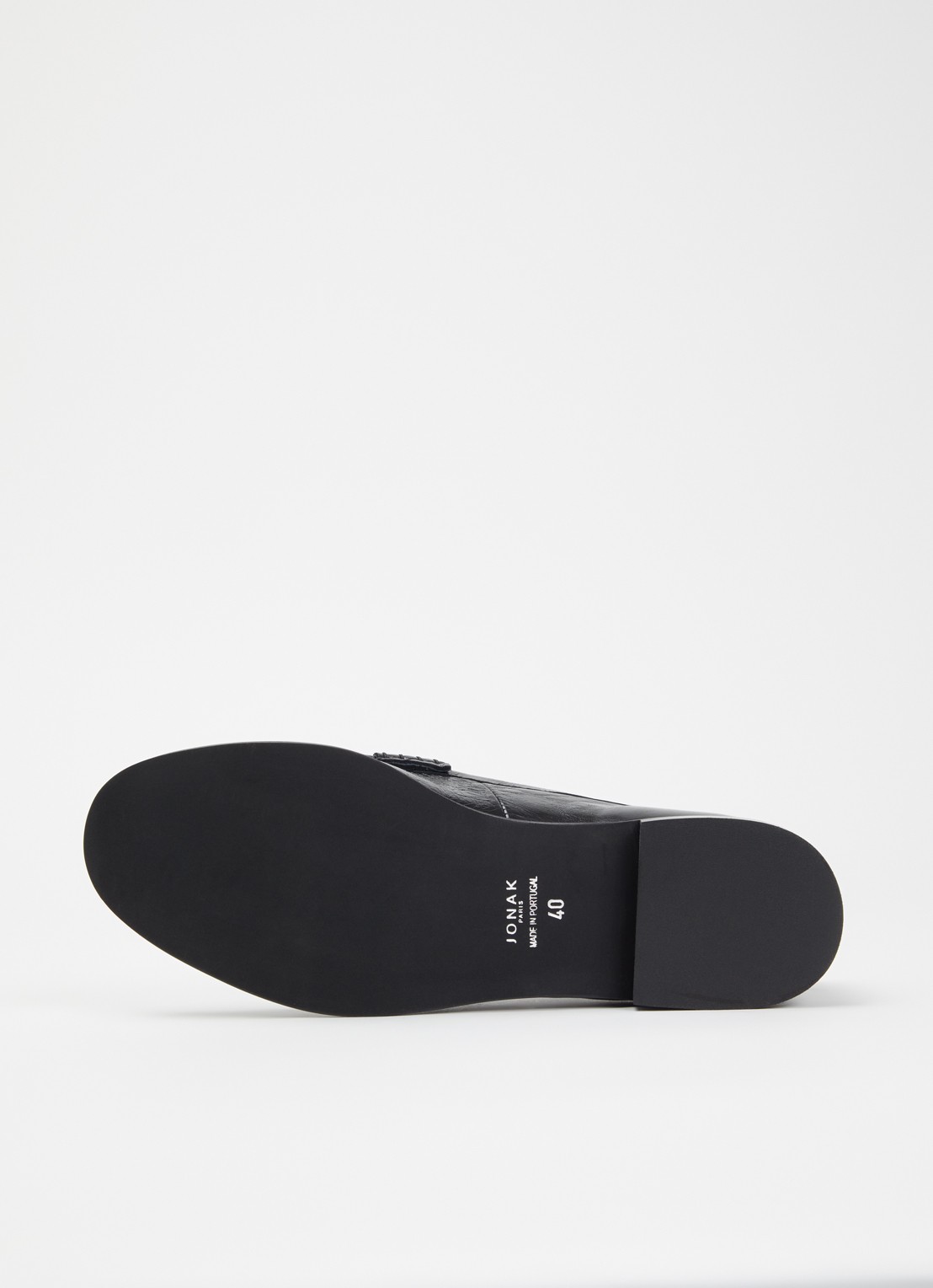 Jonak Delice loafer van kalfsleer - detail 4 zwart