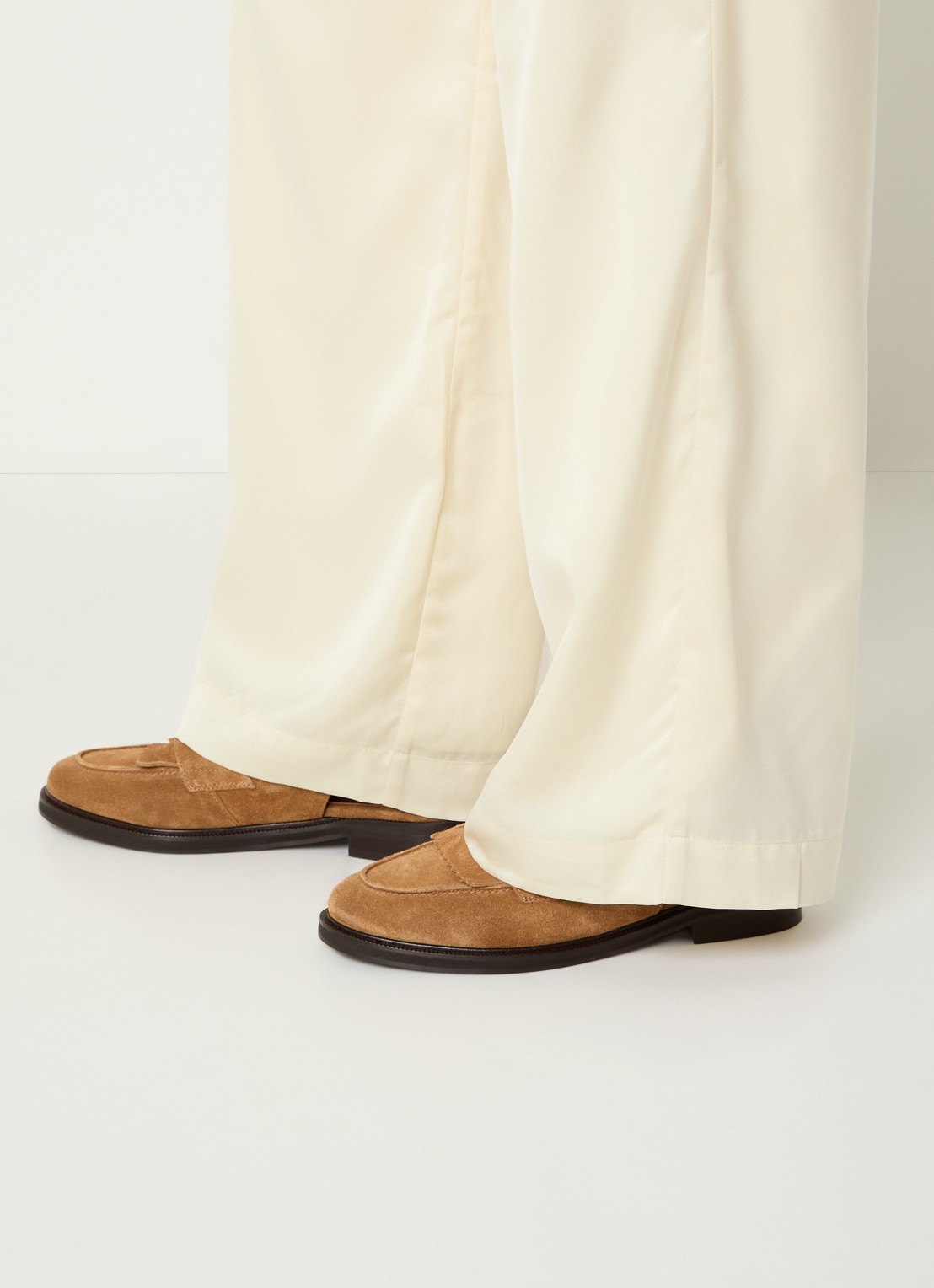 Jonak Delphy slingback van suéde  - voorkant 2 bruin