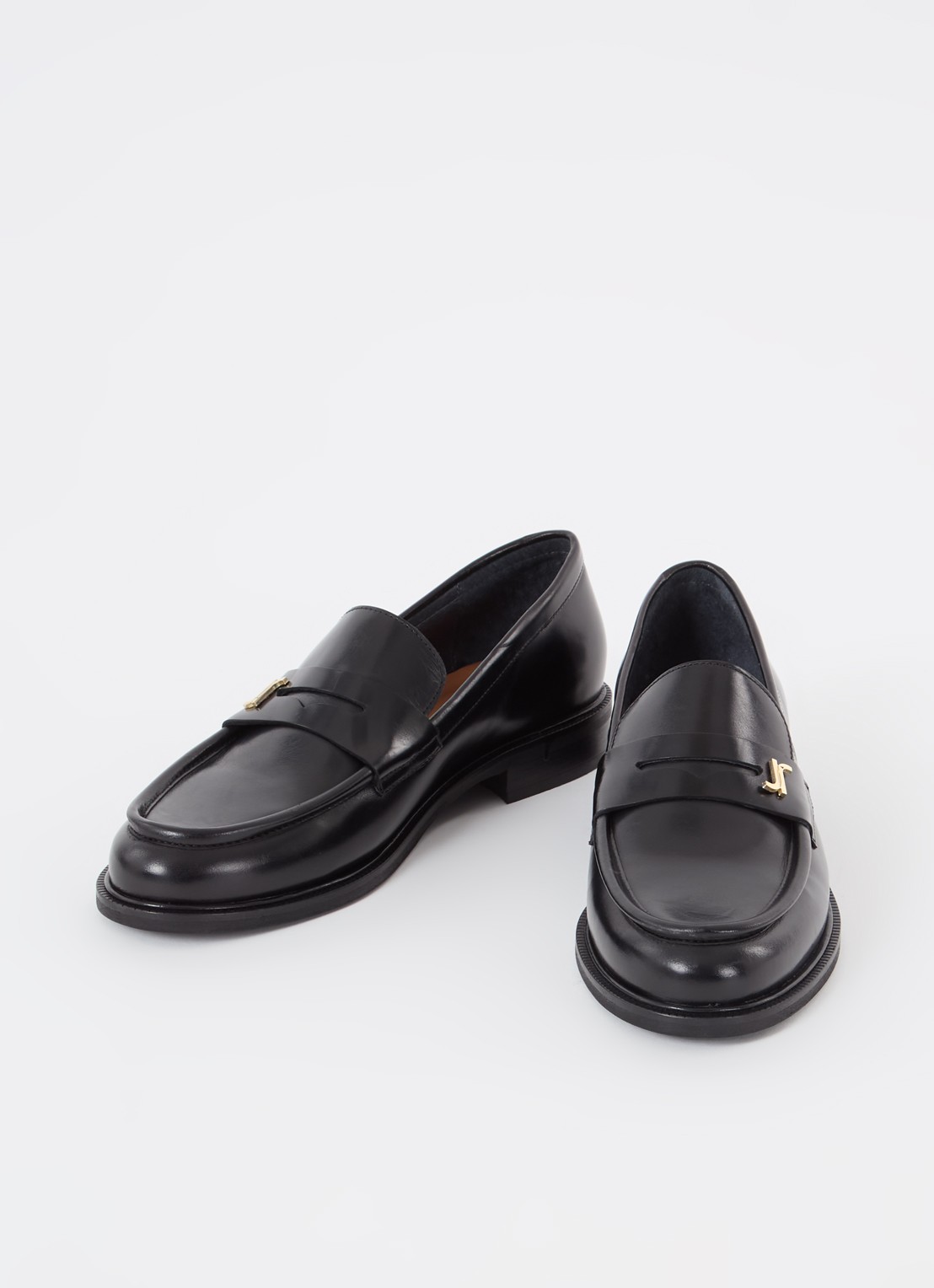 Jonak Dueri loafer van kalfsleer - detail 4 zwart
