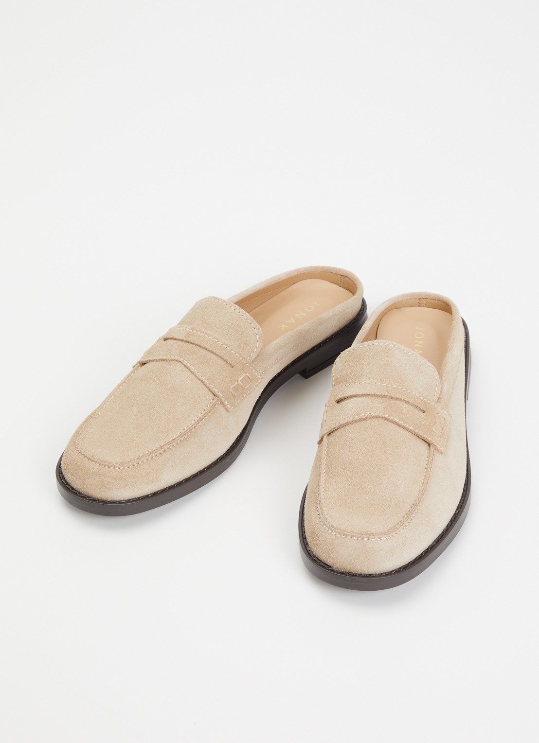 Jonak Nancy loafer van suède  - detail 4 beige