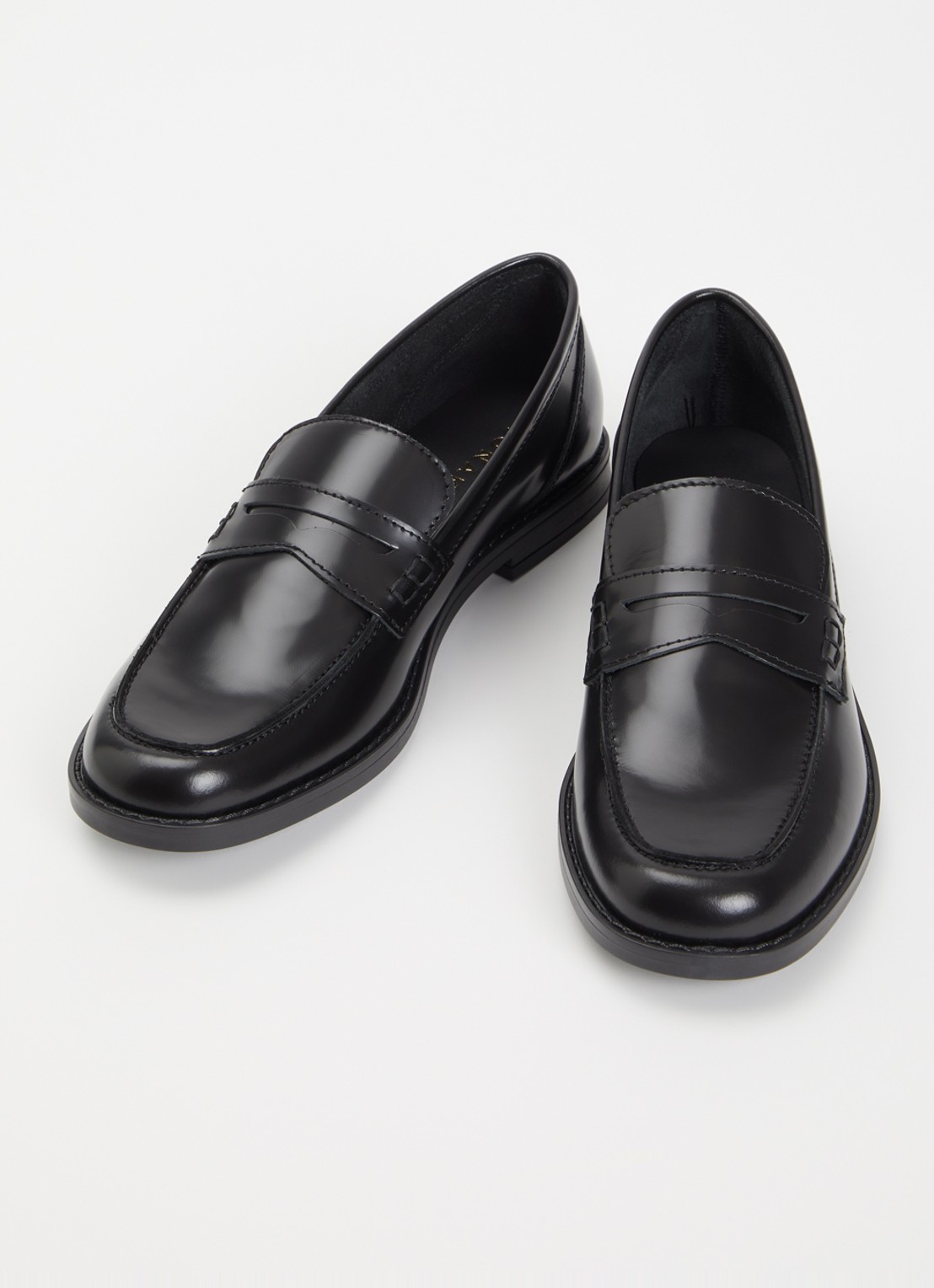 Jonak Naomie loafer van leer - detail 2 zwart