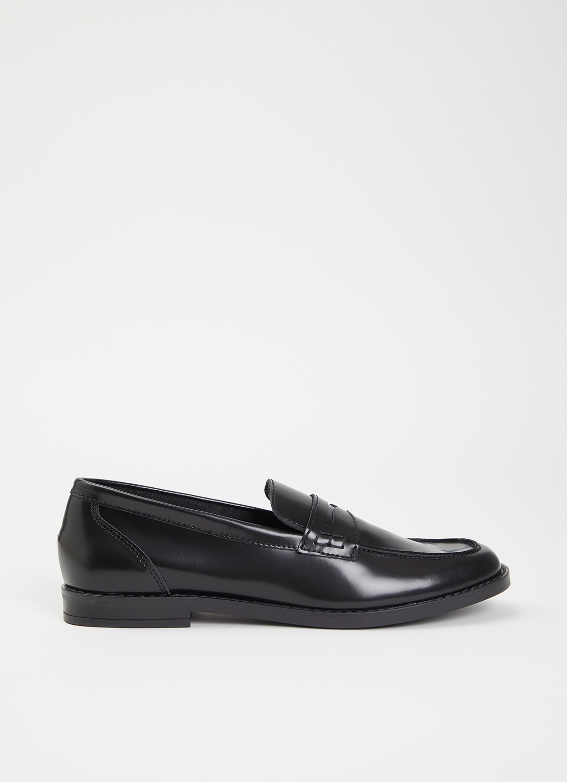 Jonak Naomie loafer van leer - voorkant 5 zwart