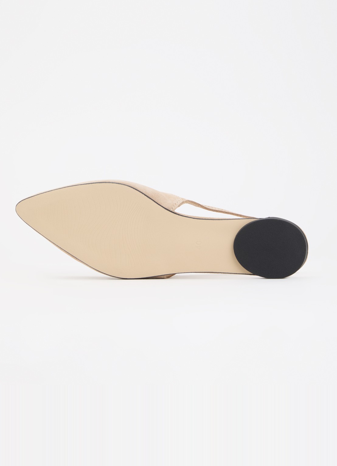 Jonak Noa slingback van leer  - detail 4 camel