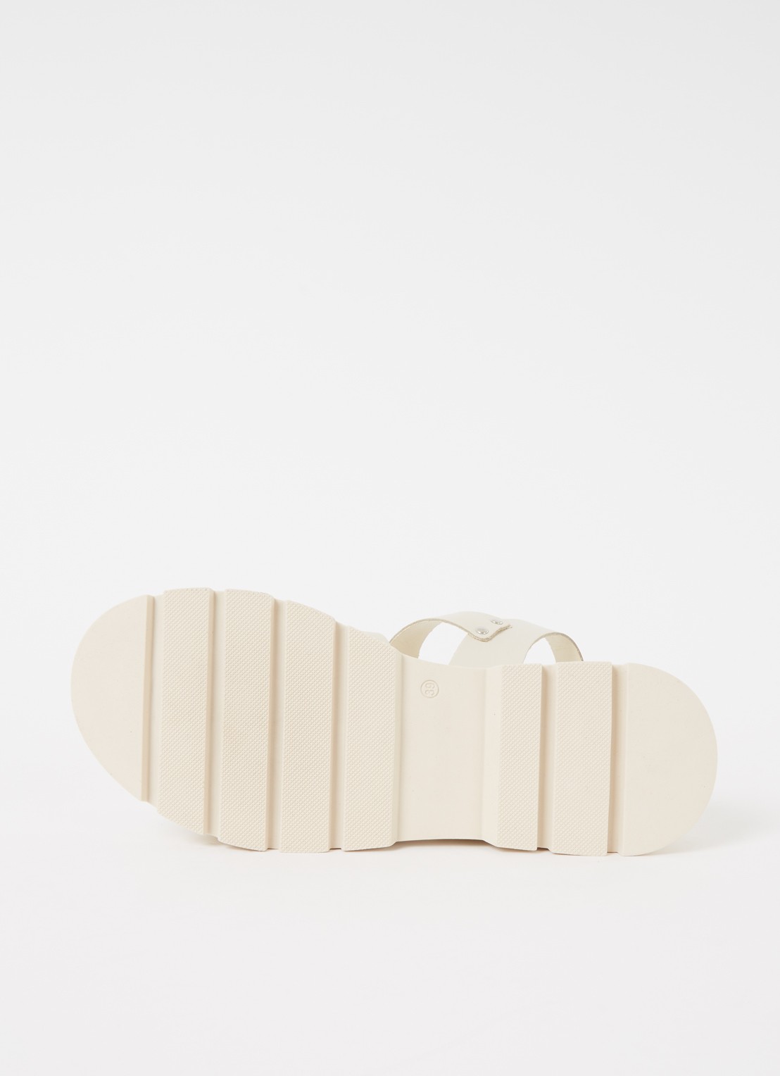 Jonak Pascal sandaal van leer - detail 4 gebroken wit