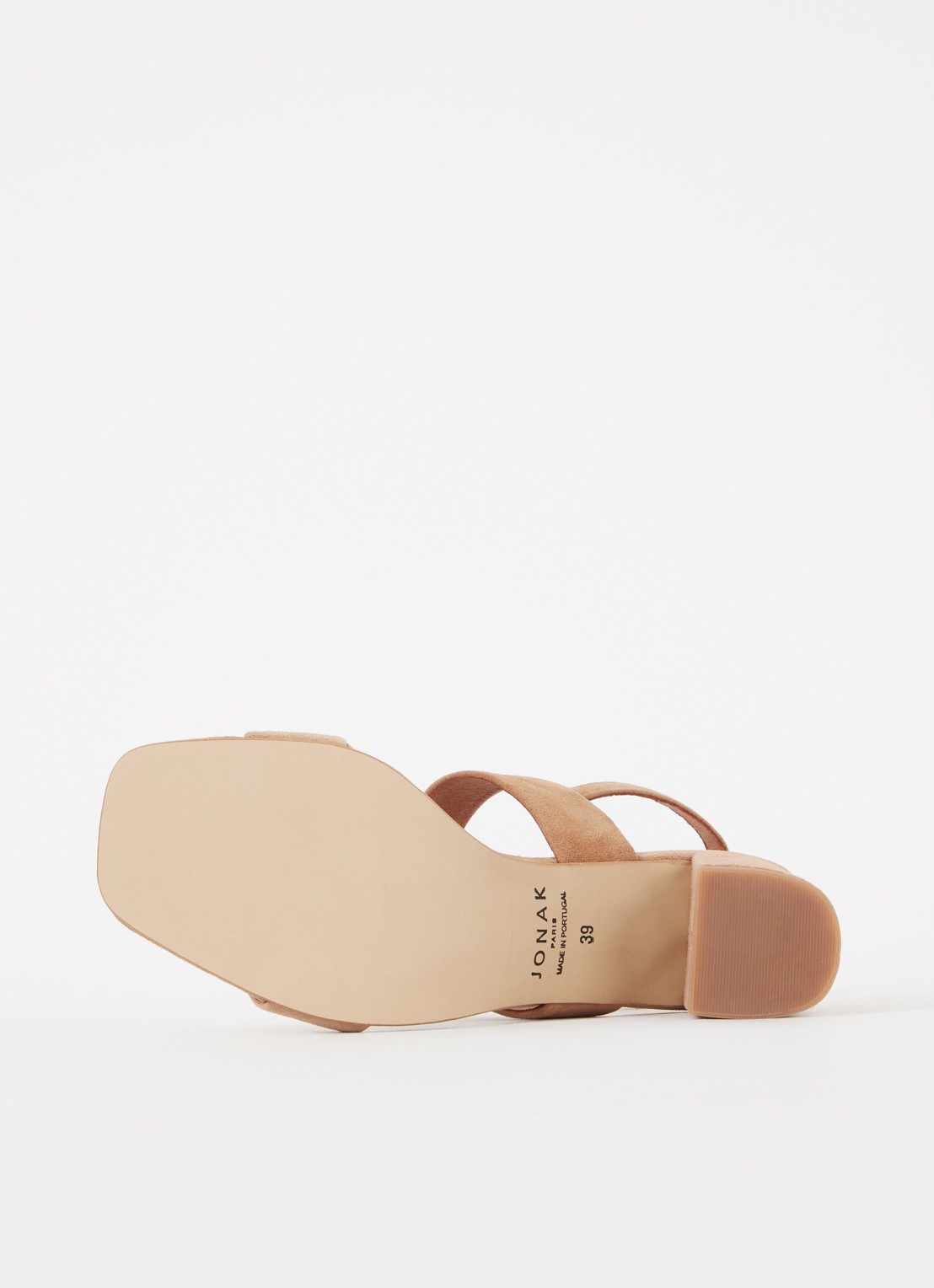 Jonak Vico sandalette van geitensuède  - detail 6 camel