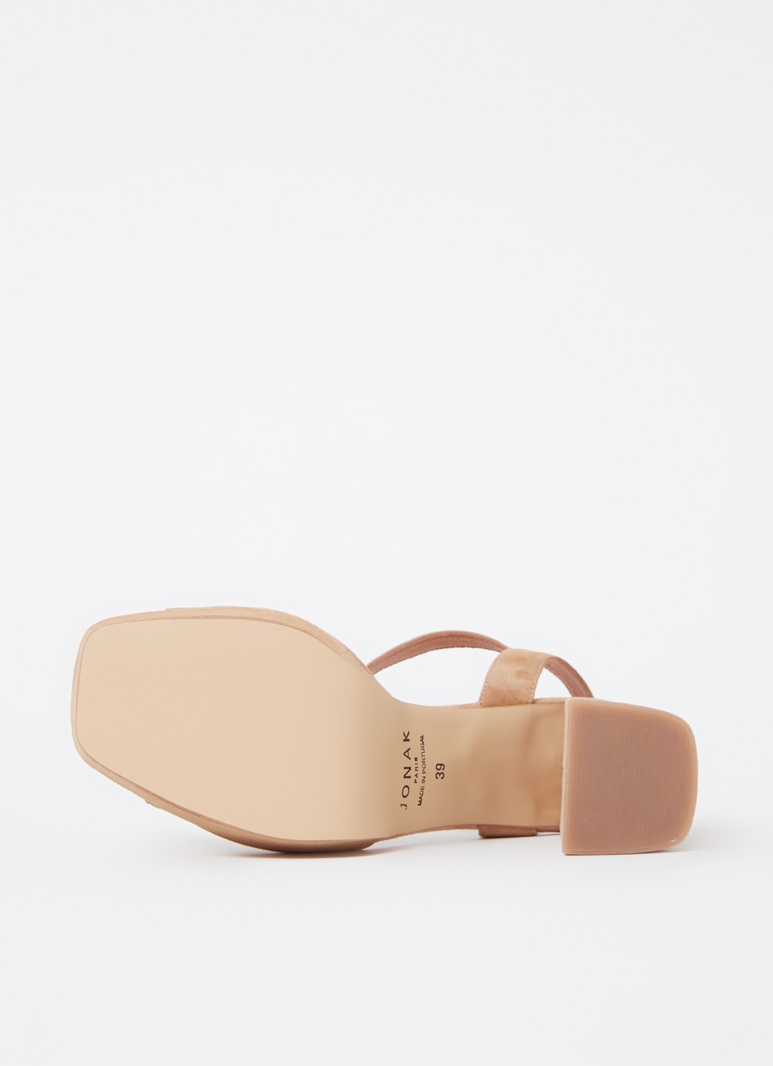 Jonak VLADA VELOURS Noir 36 - detail 5 camel