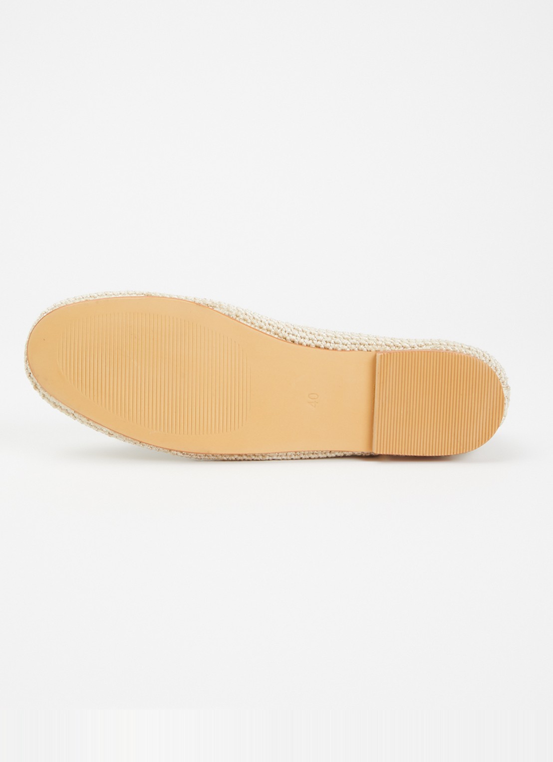 Jonak Wetov ballerina met gebreid bovenwerk - detail 6 beige