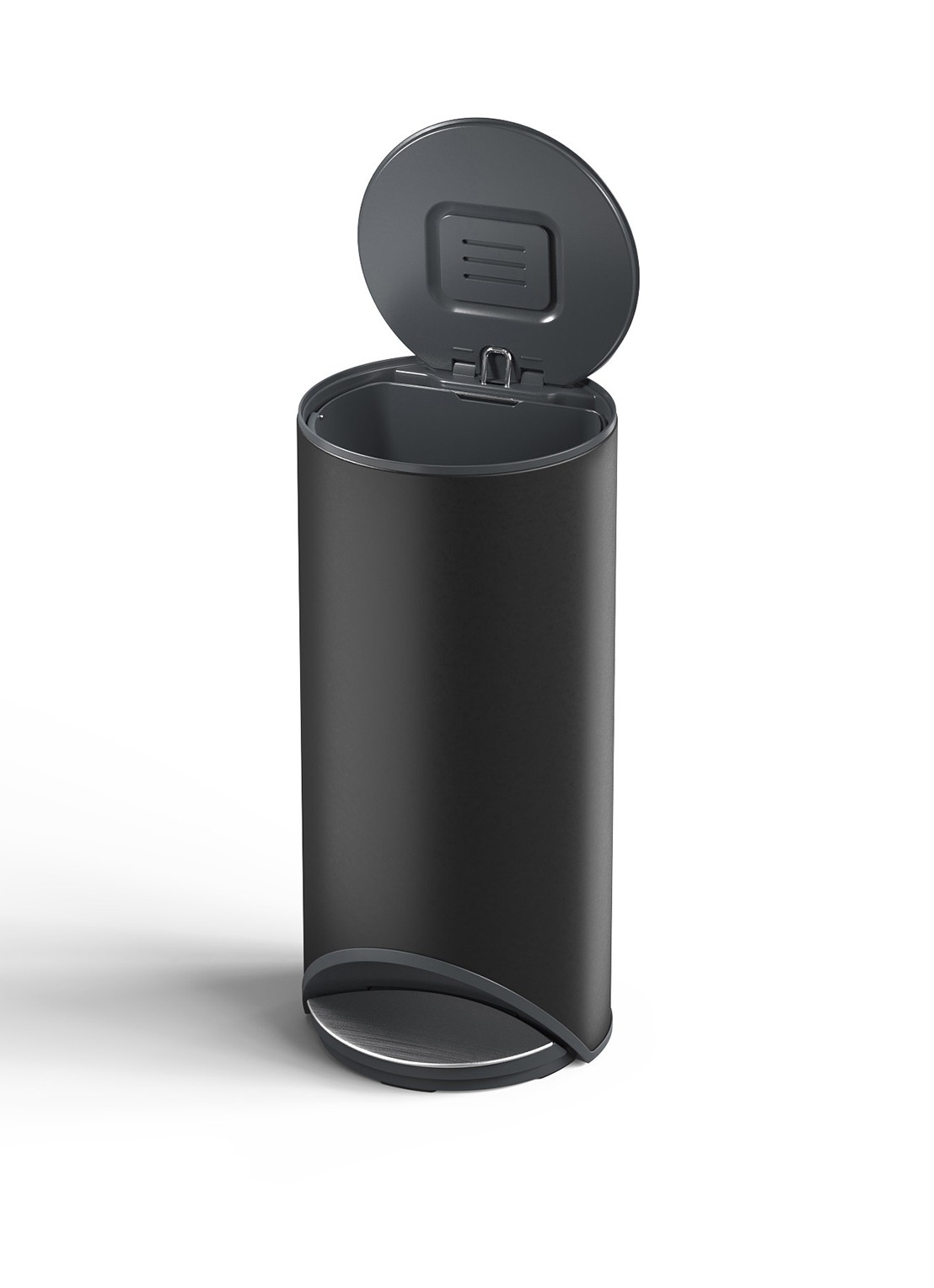 Joseph Joseph Arc prullenbak 30 liter - voorkant 7 zwart