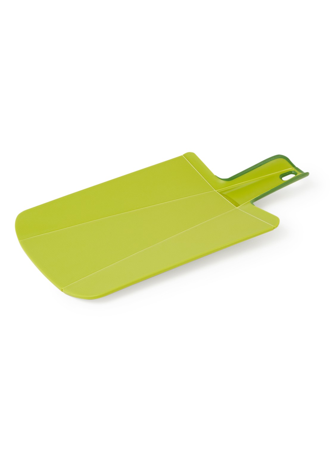 Joseph Joseph Chop2Pot snijplank 38 x 22 cm - voorkant lime