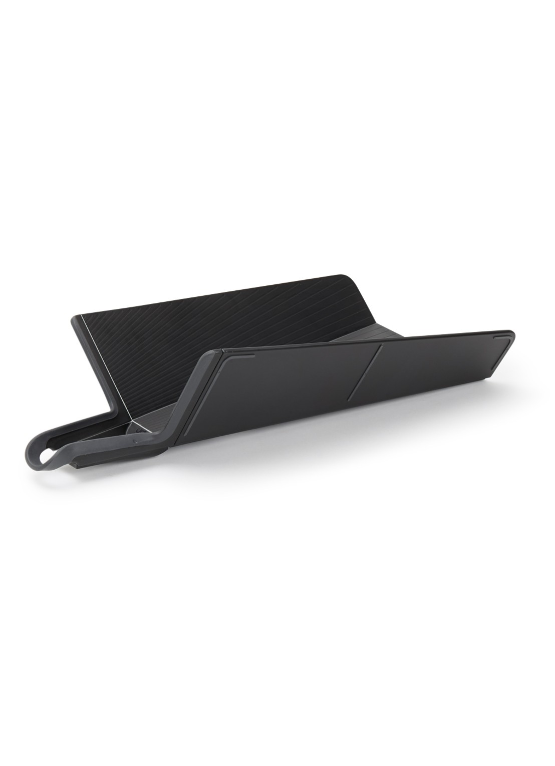 Joseph Joseph Chop2Pot vouwbare snijplank 26 x 37 cm - voorkant zwart