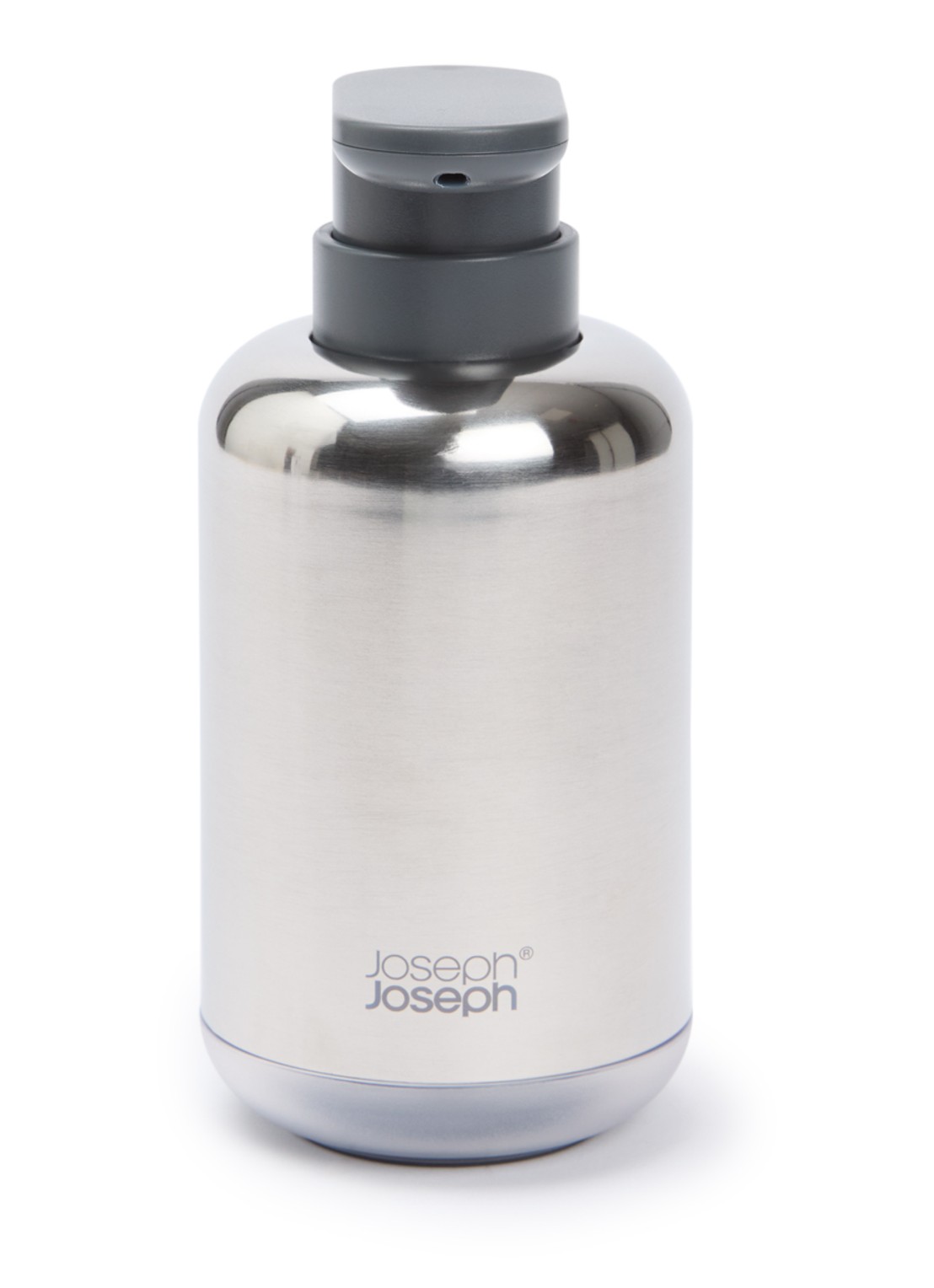 Joseph Joseph EasyStore zeepdispenser 300 ml - voorkant zilver