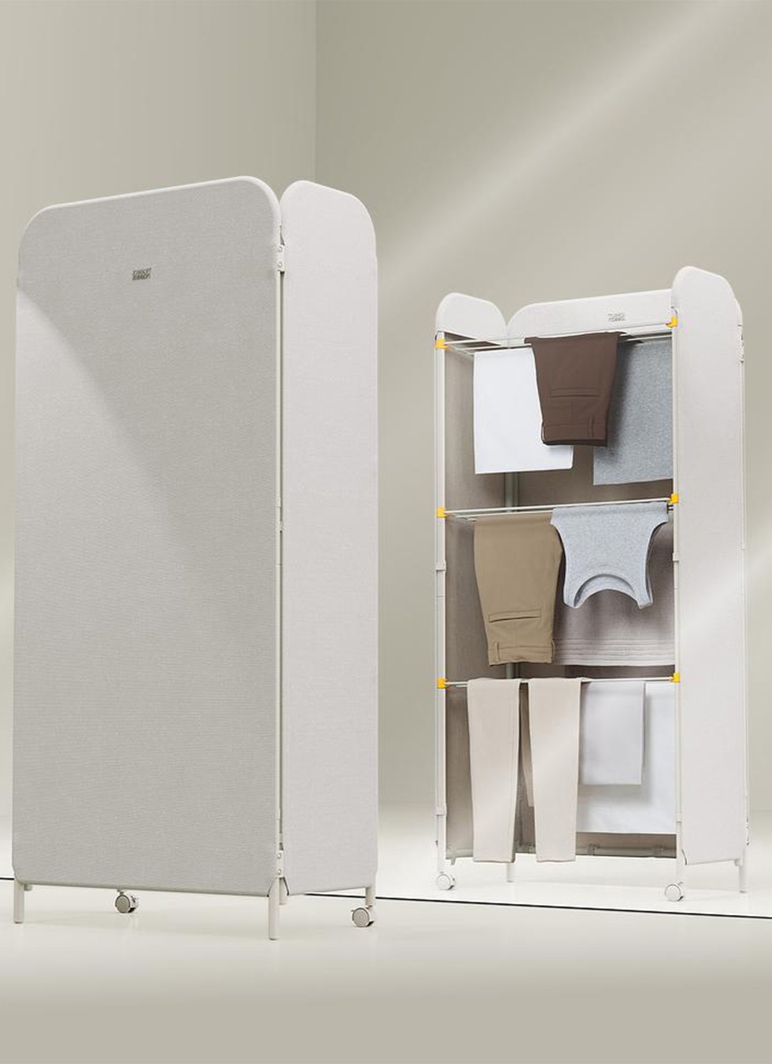 Joseph Joseph Eclipse droogrek 150 cm - detail 4 beige