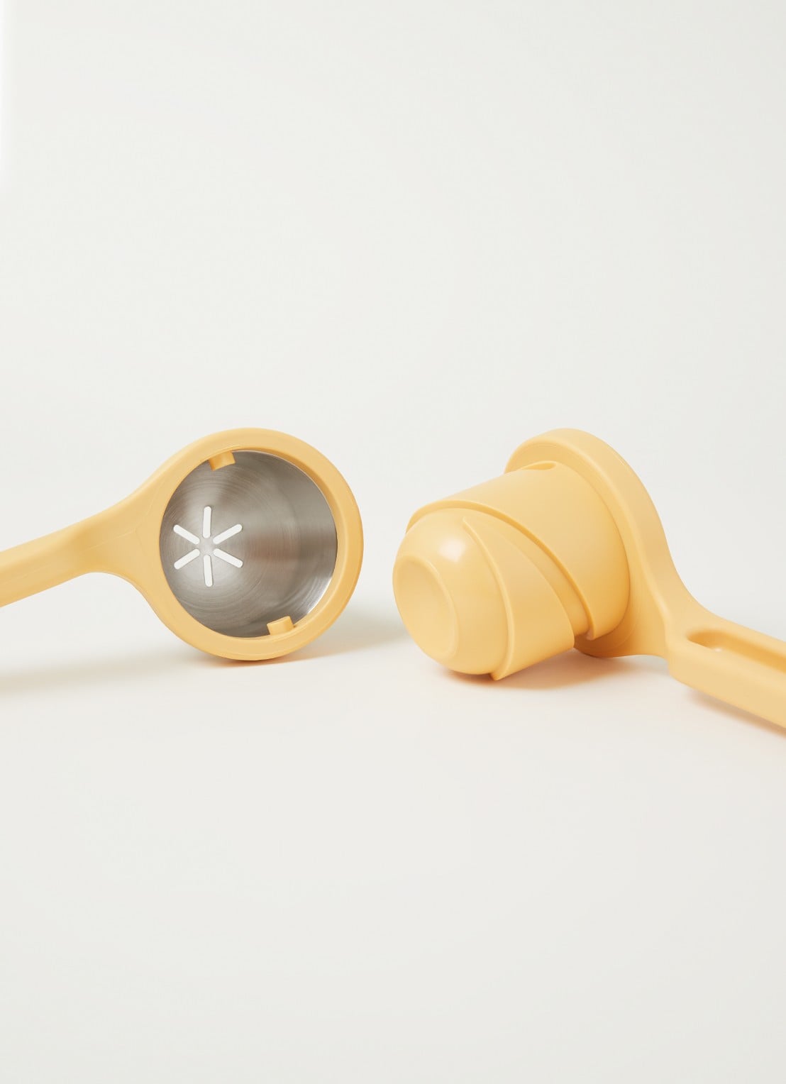 Joseph Joseph Helix citruspers - detail geel