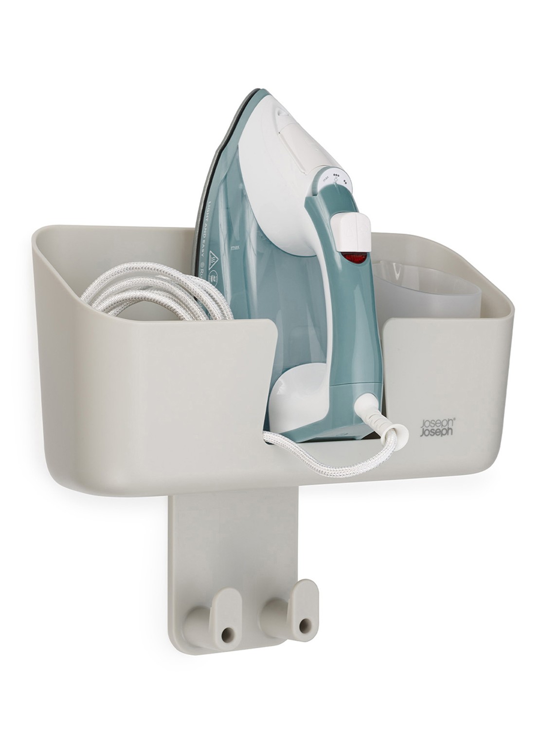Joseph Joseph IronHub strijkijzerhouder - voorkant beige