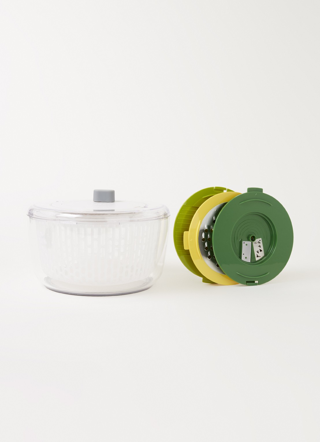 Joseph Joseph Multi-Prep salade voorbereiding set 4-delig  - voorkant 2 groen