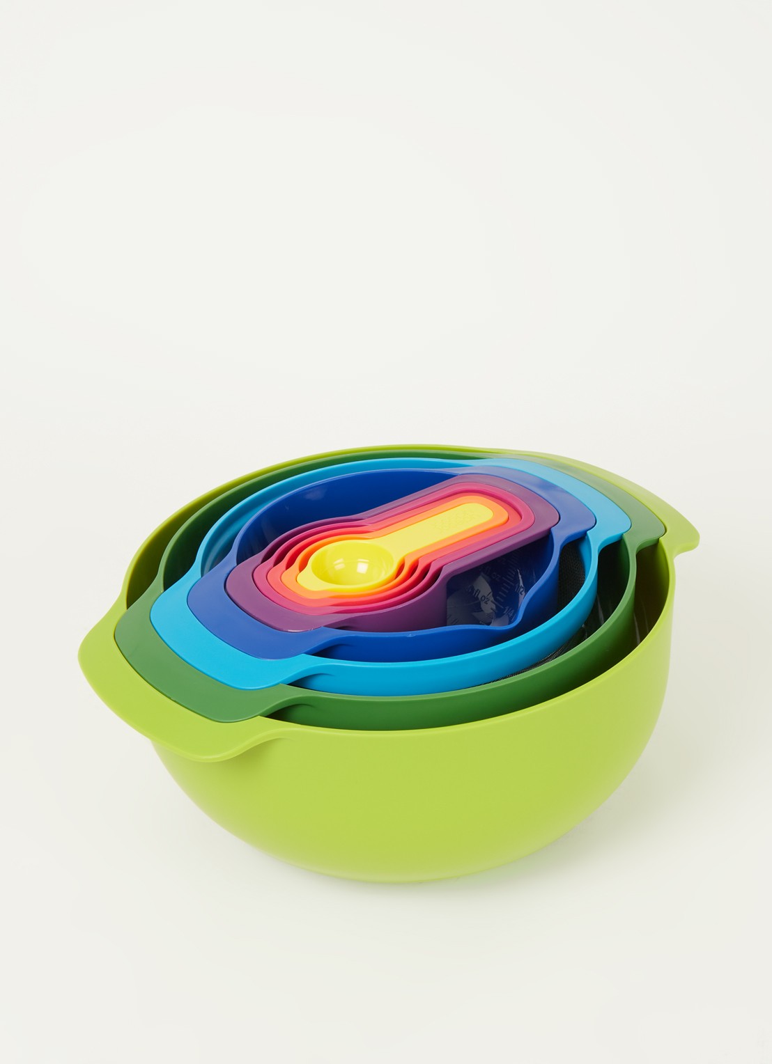 Joseph Joseph Nest 9 Plus kook- en bakset 9-delig - voorkant 3 multicolor