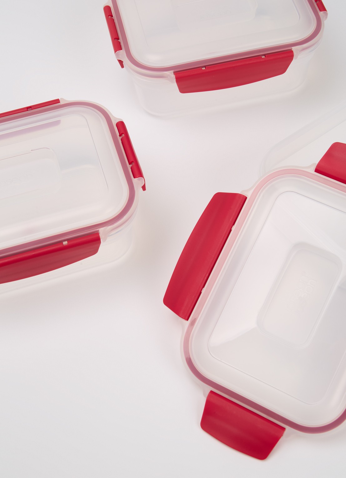 Joseph Joseph Nest Lock voorraaddoos set van 4 - voorkant 2 rood