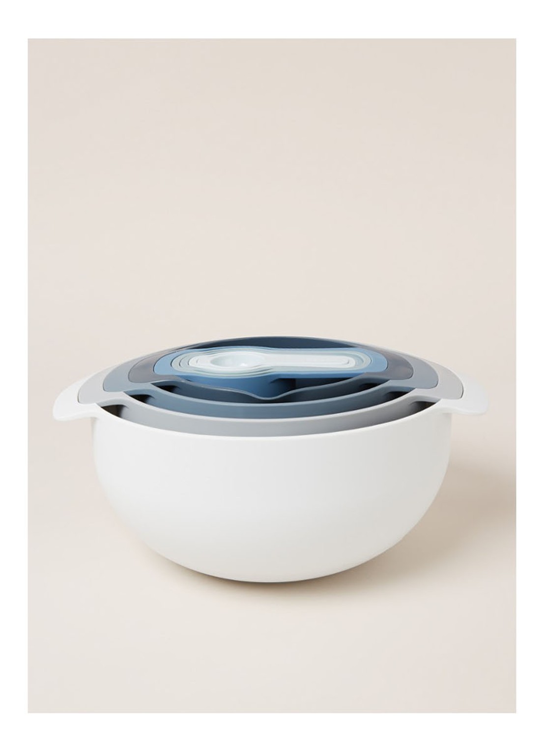 Joseph Joseph Nest Plus kommenset 9-delig - voorkant 2 grijs